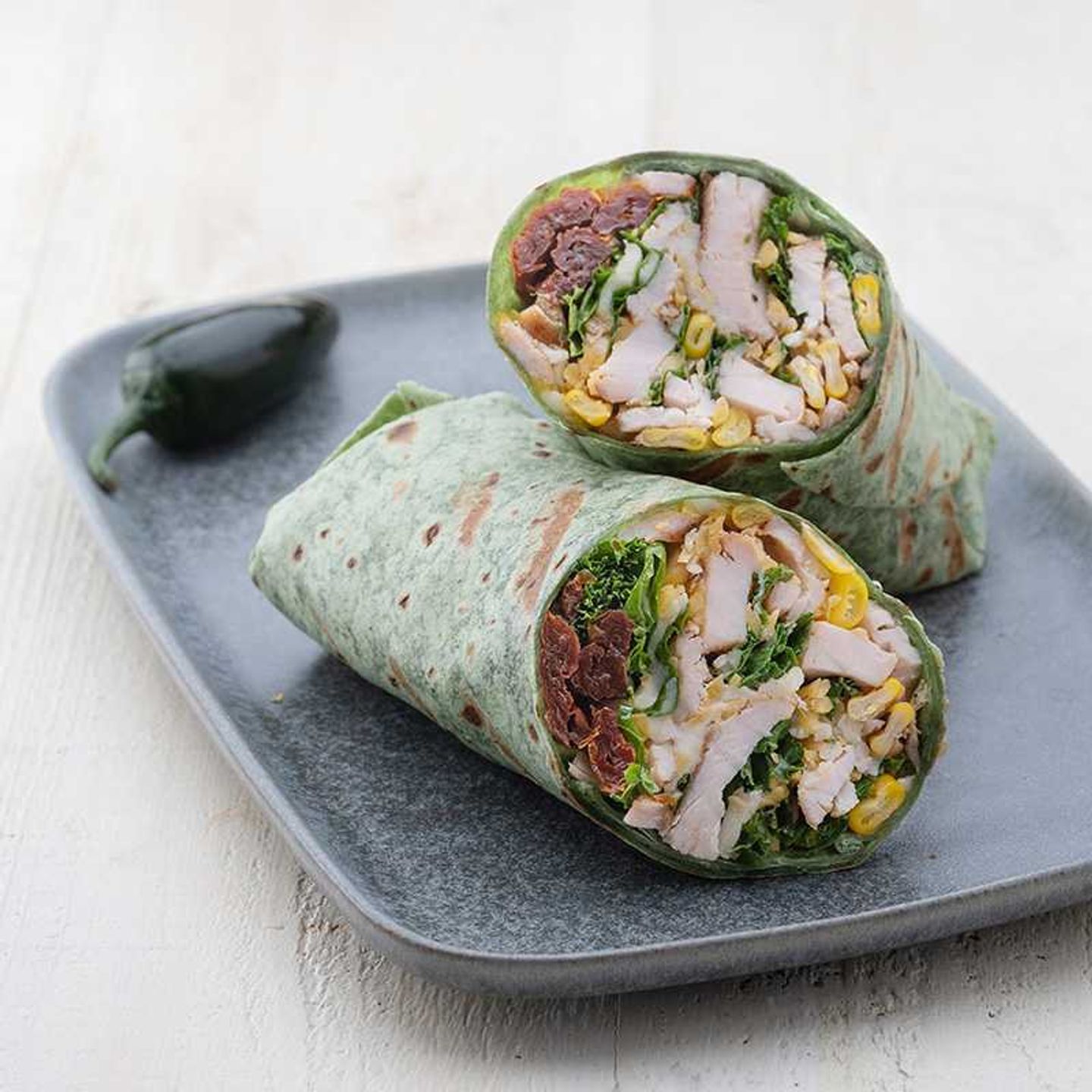Avo Keto Jalapeno Chicken Wrap