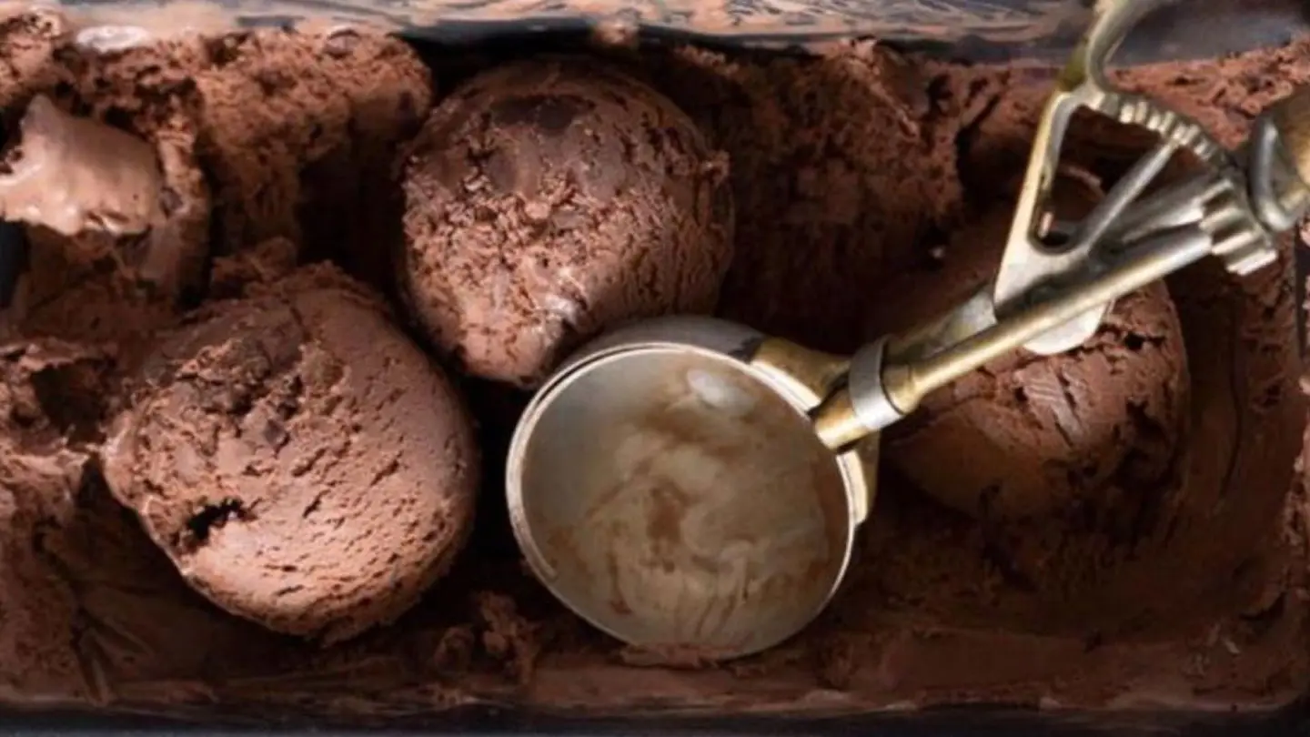 Chocolate Coconut Frozen Dessert
