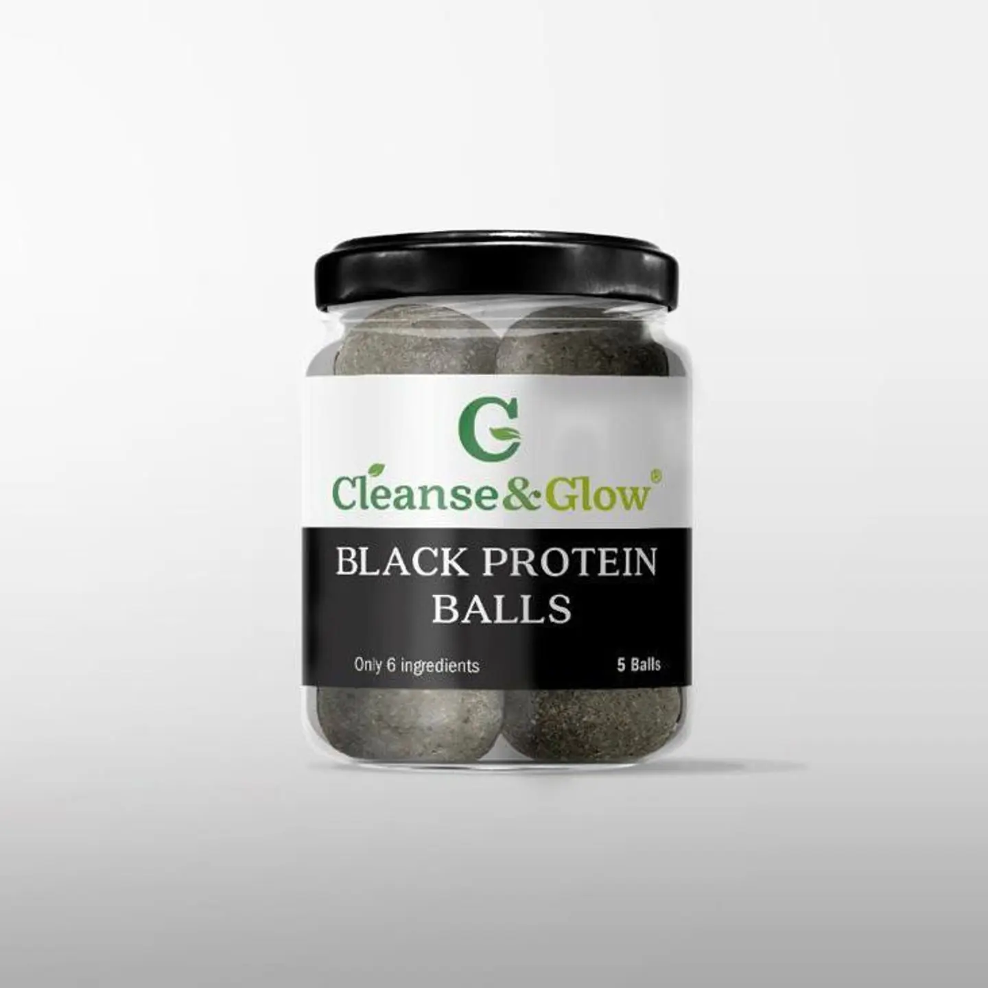 مرطبان كرات البروتين بالفحم النباتي (جار)