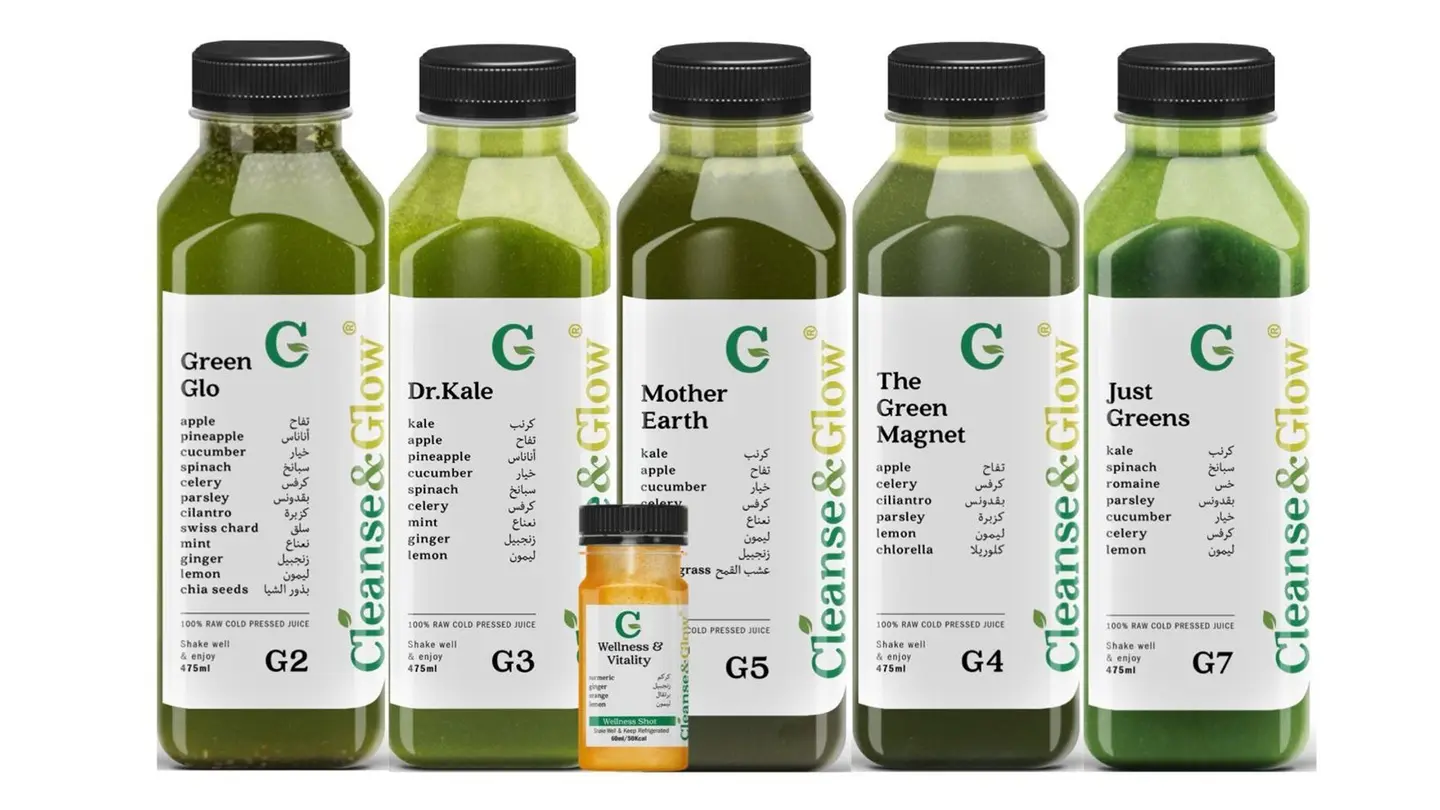 تحدي العصير الأخضر يوم واحد