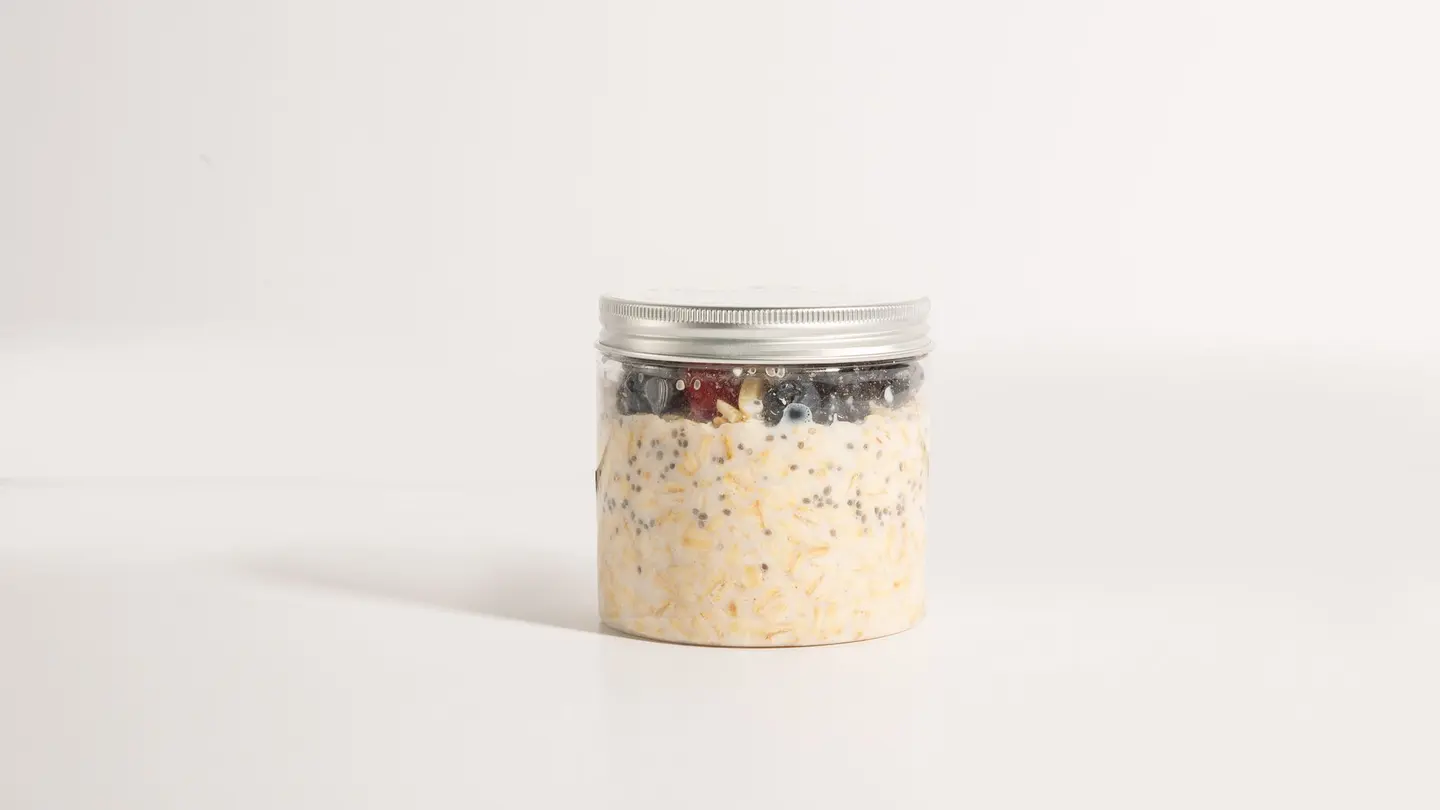 Berry Oat Jar