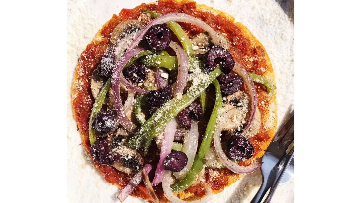 بيتزا البطاطا الحلوة