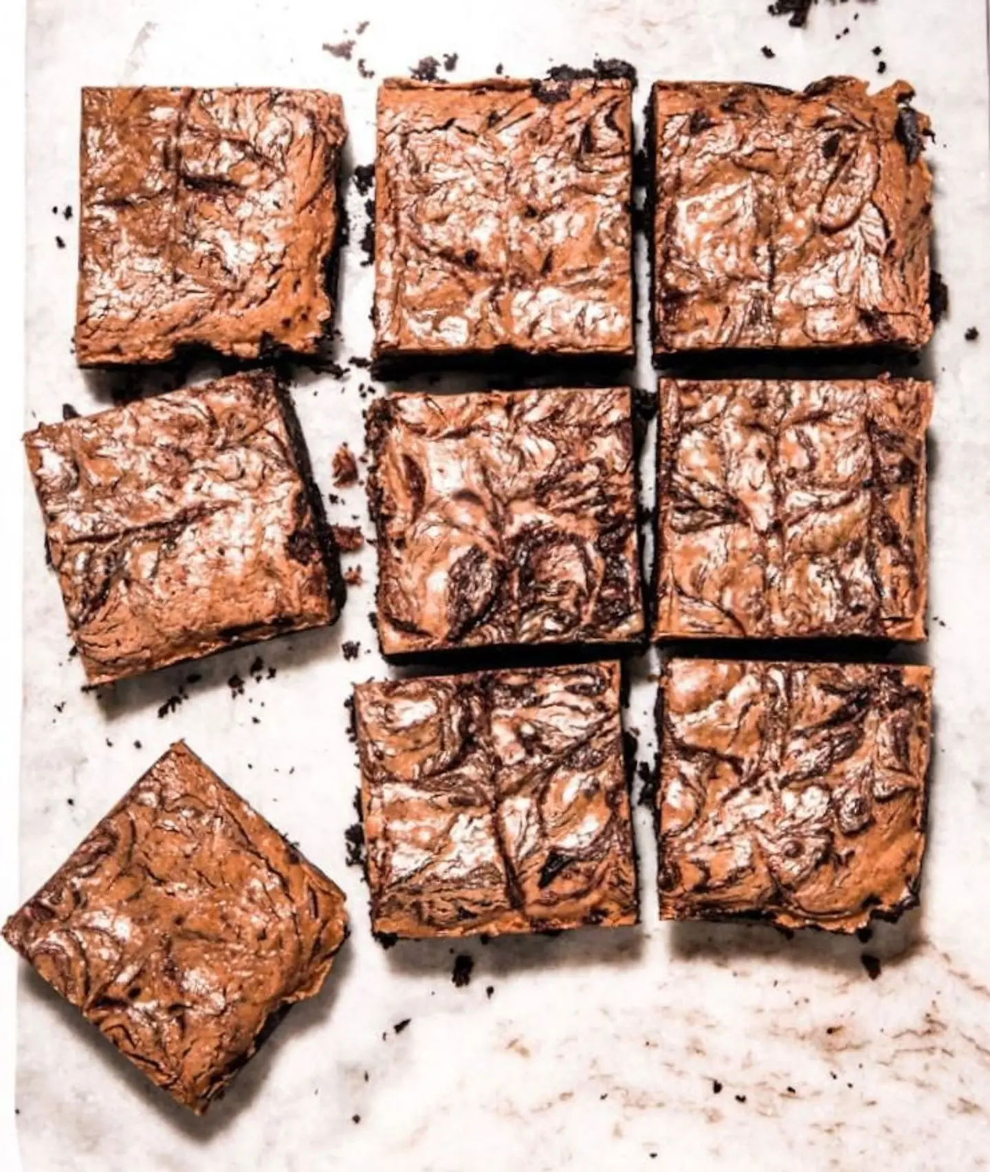 براوني البروتين بزبدة اللوز