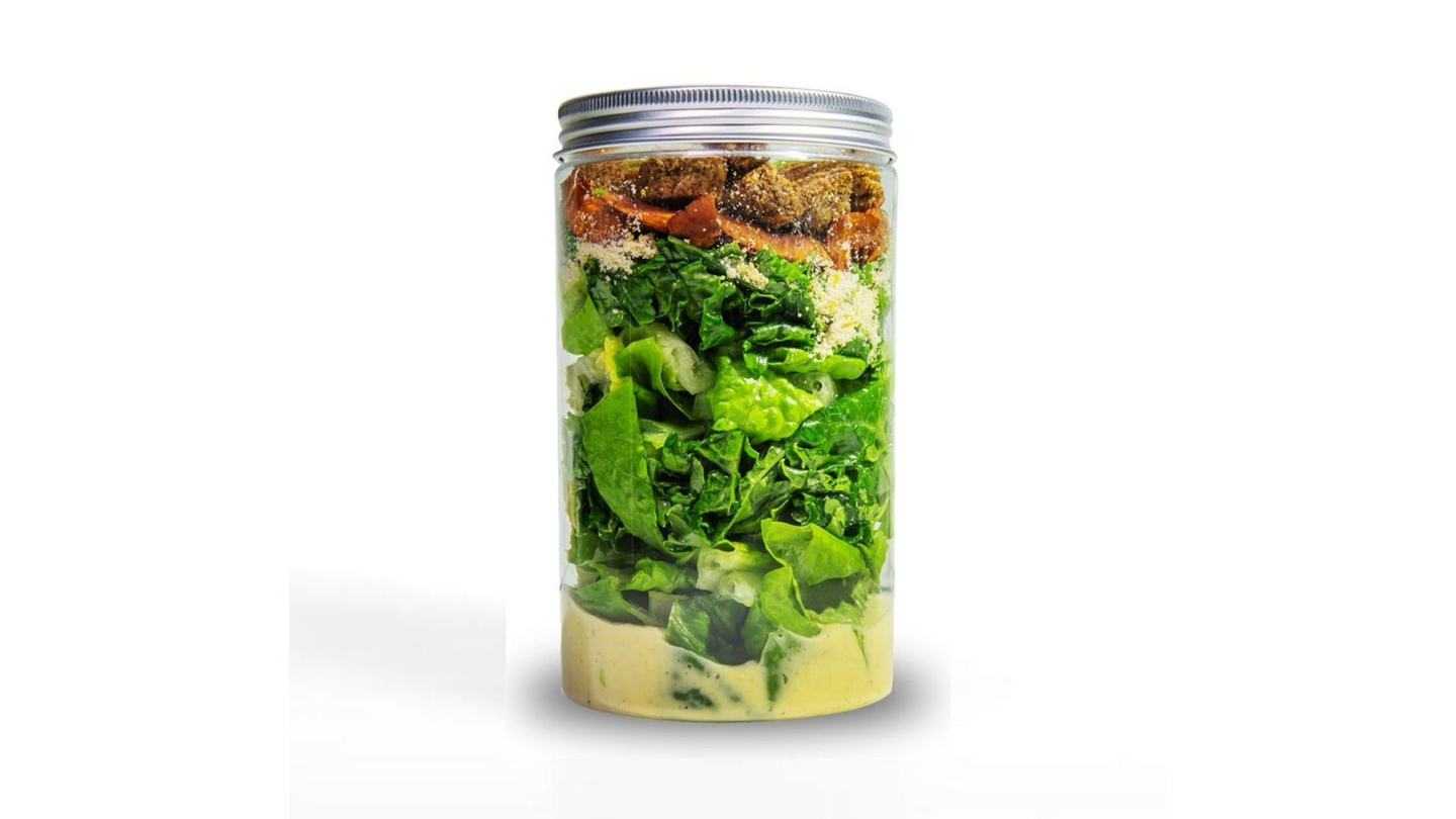The Kale Caesar Salad (Jar)