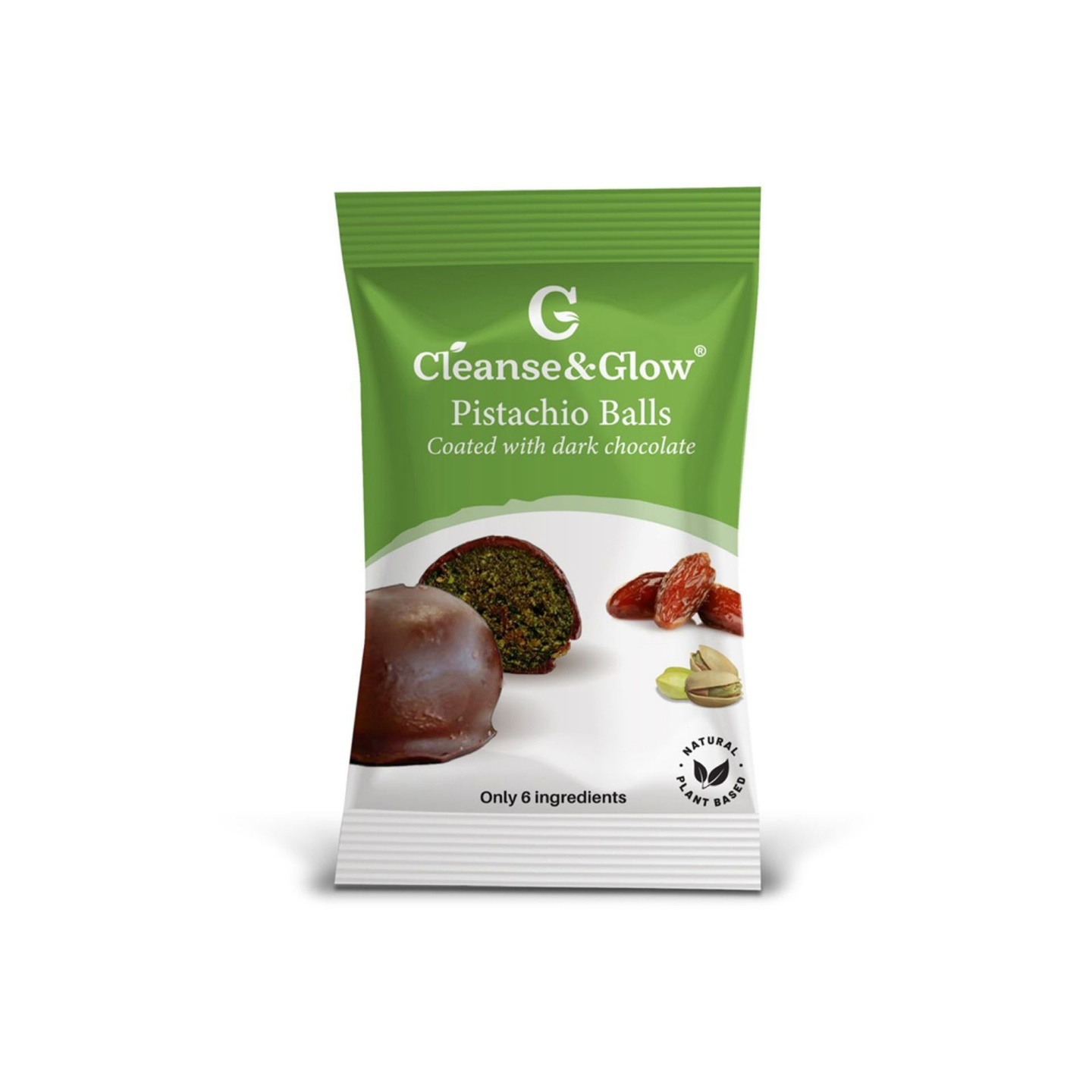 2 Pistachio & Chocolate Balls