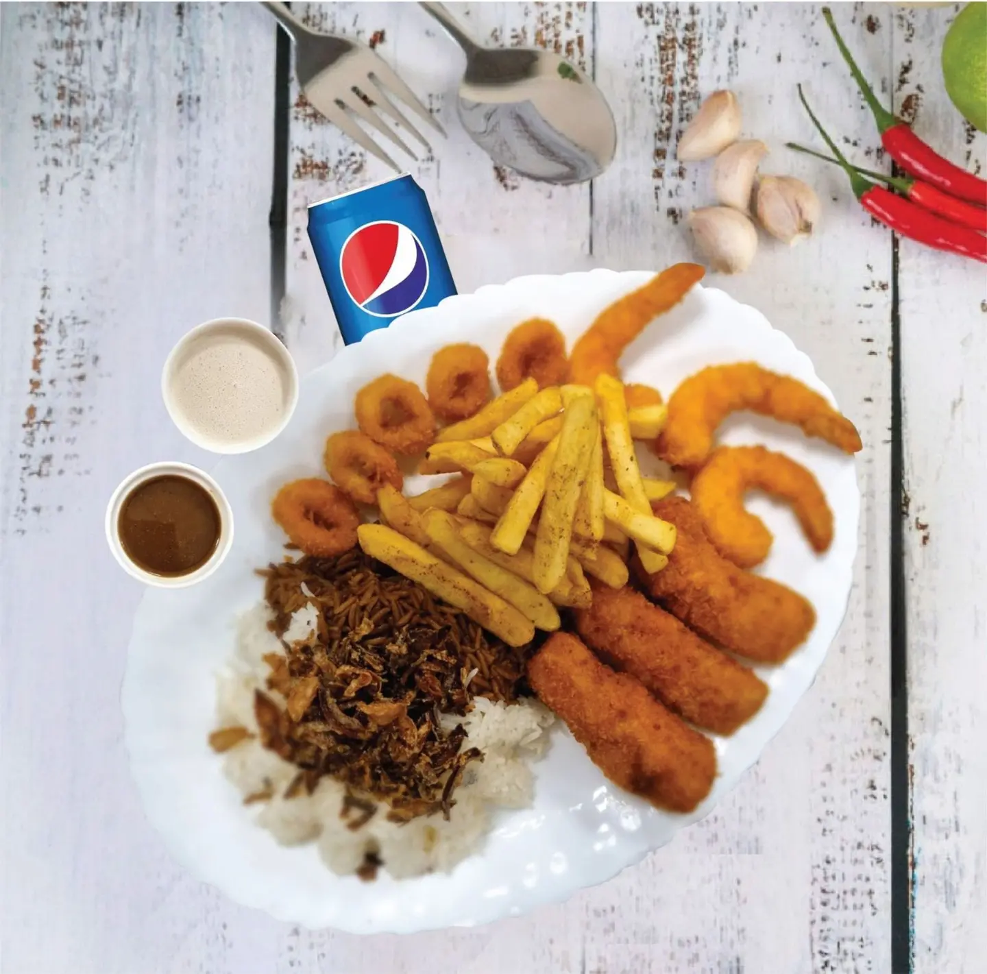 وجبة سلة الصياد