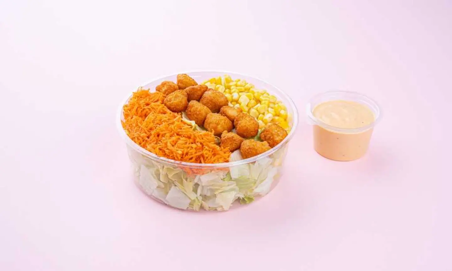 سلطة كرات الدجاج