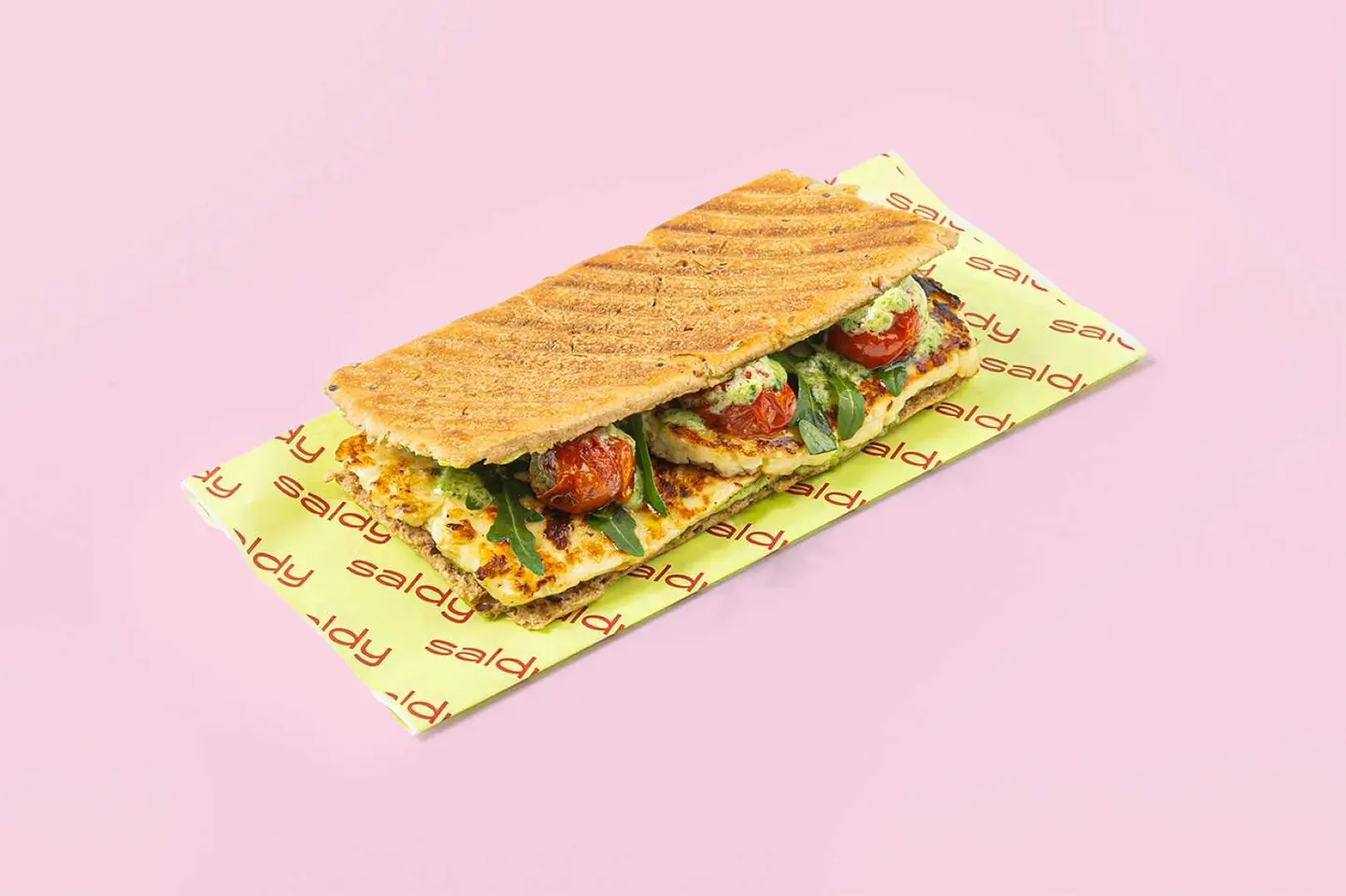 ساندويش حلومي بانيني