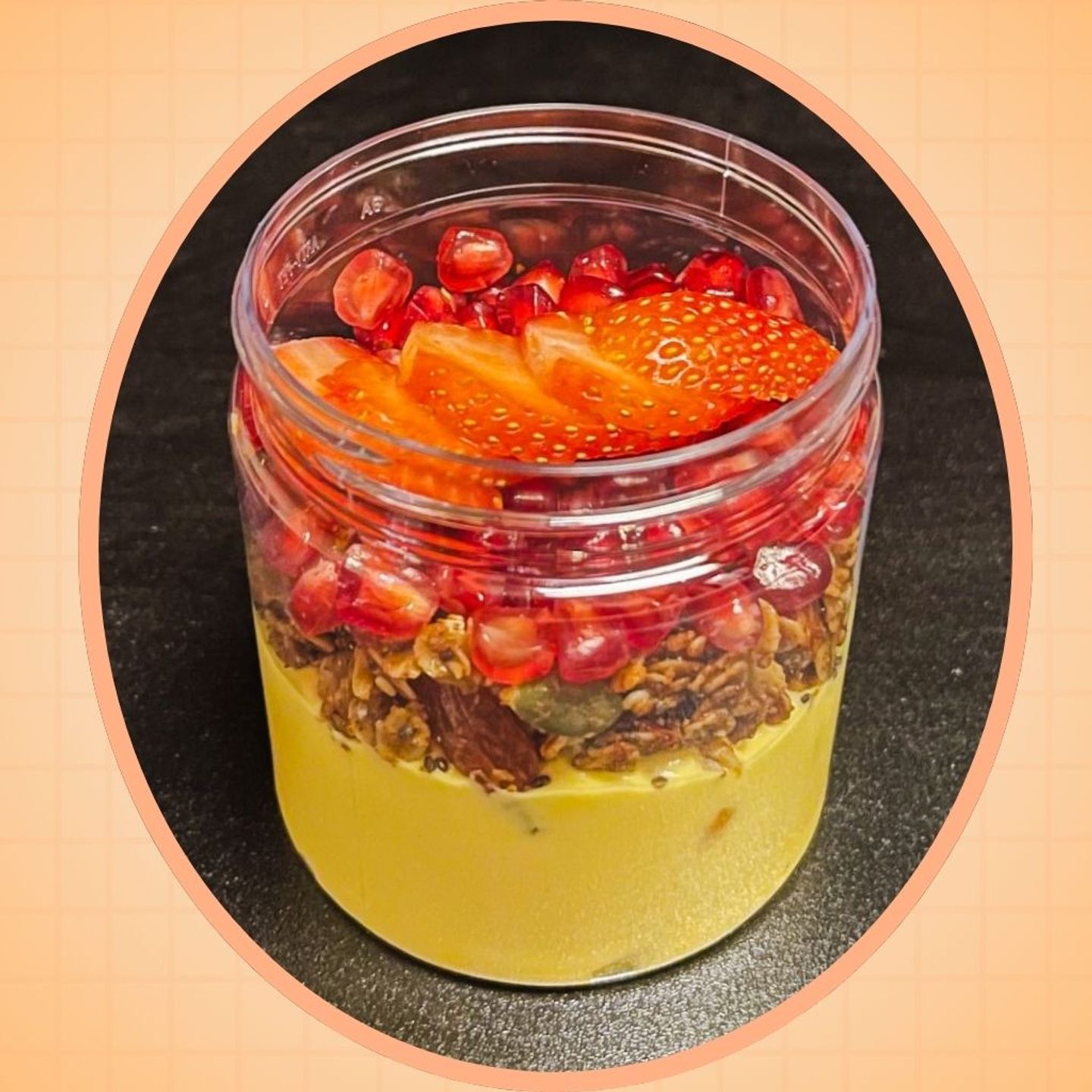 Mango Parfait With Fruits