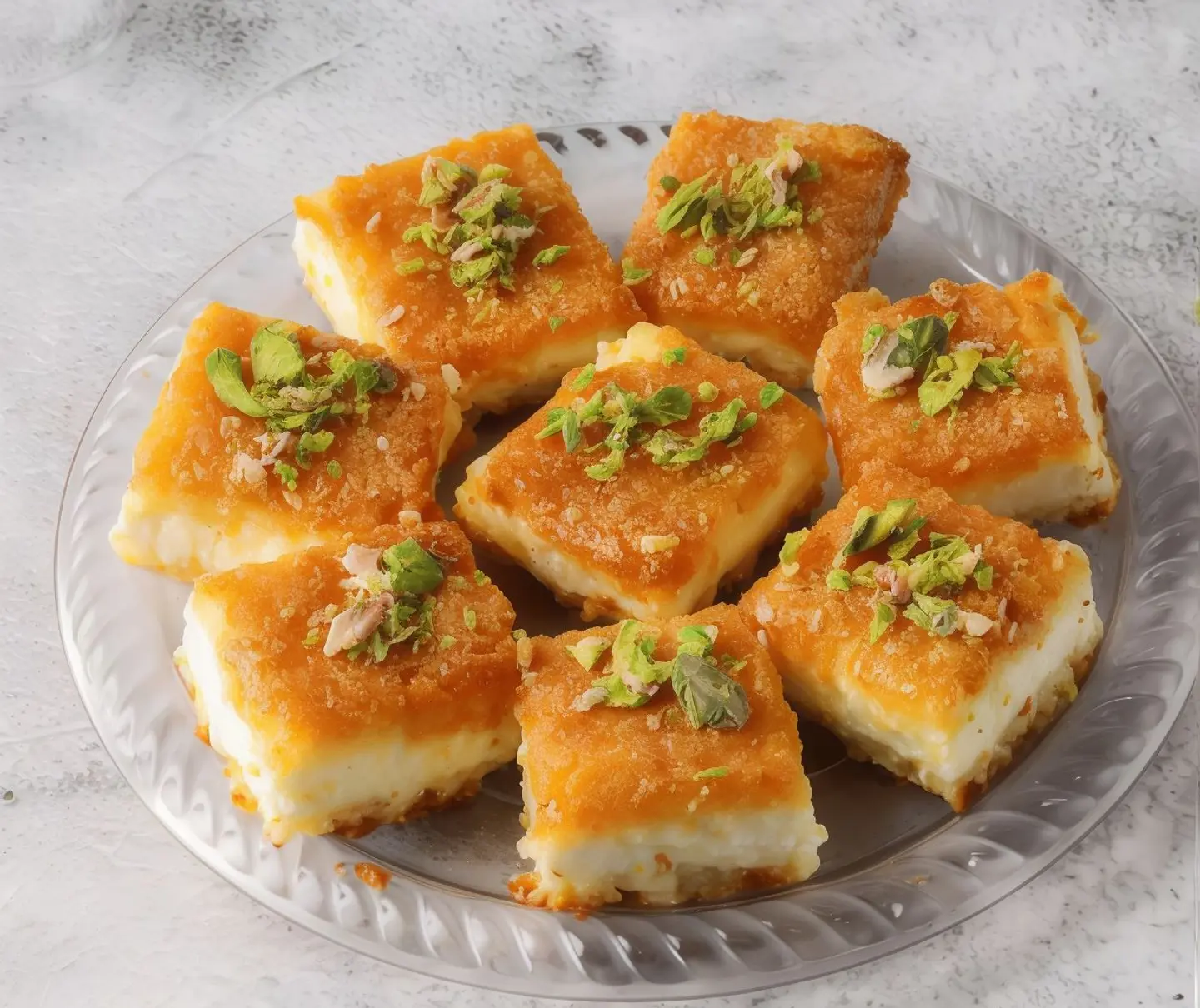 Basbousa With Cream