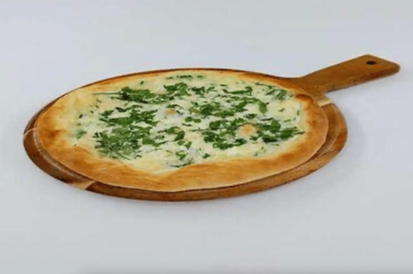 شامية بالجبنة والبقدونس