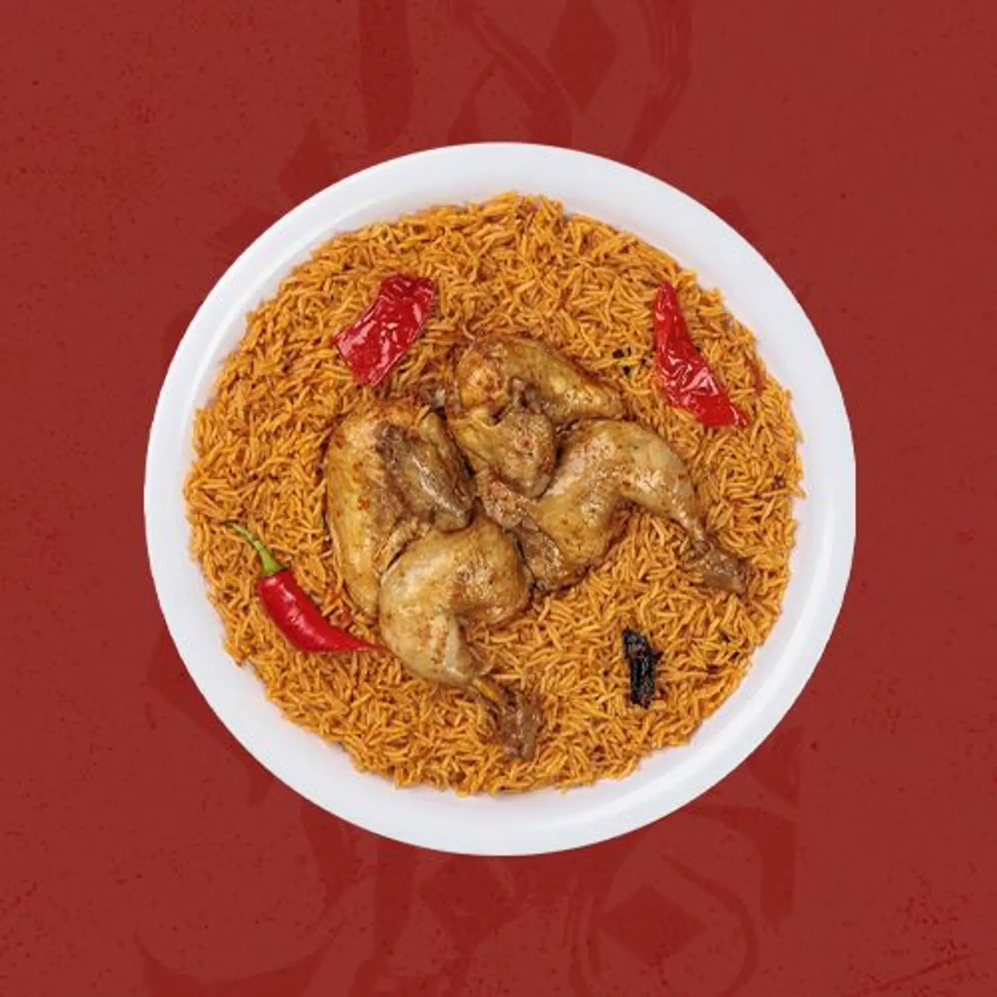 دجاج مضغوط حبة