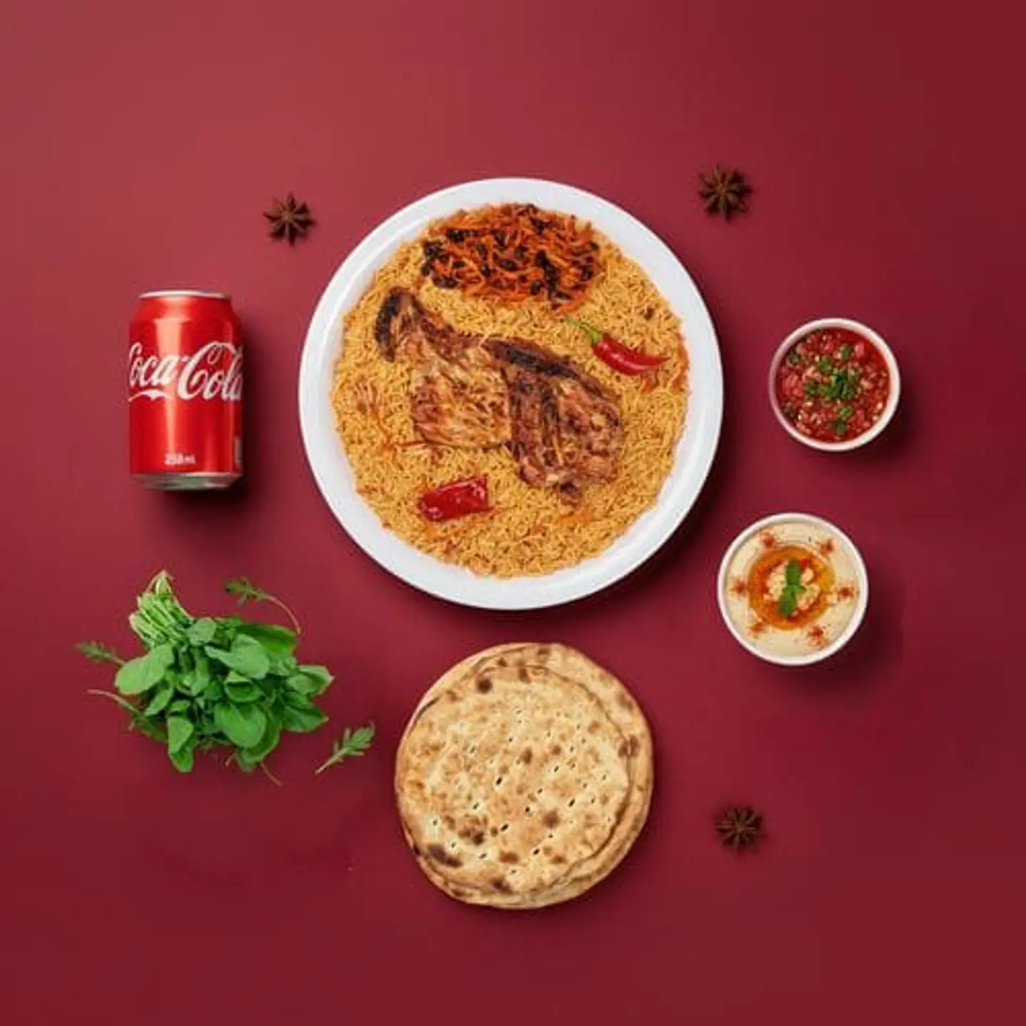 عرض التوفير (نص فحم مع رز )