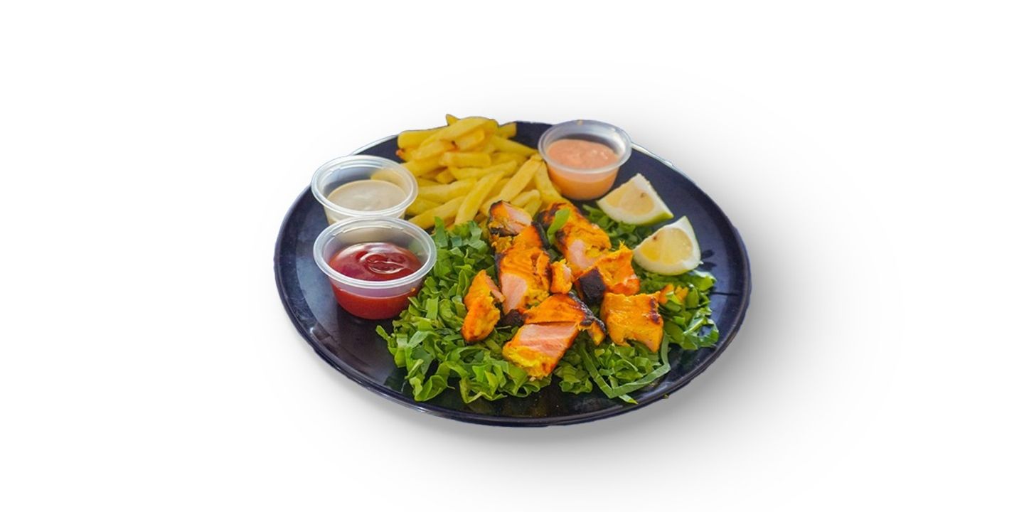 Grilled Salmon Plate