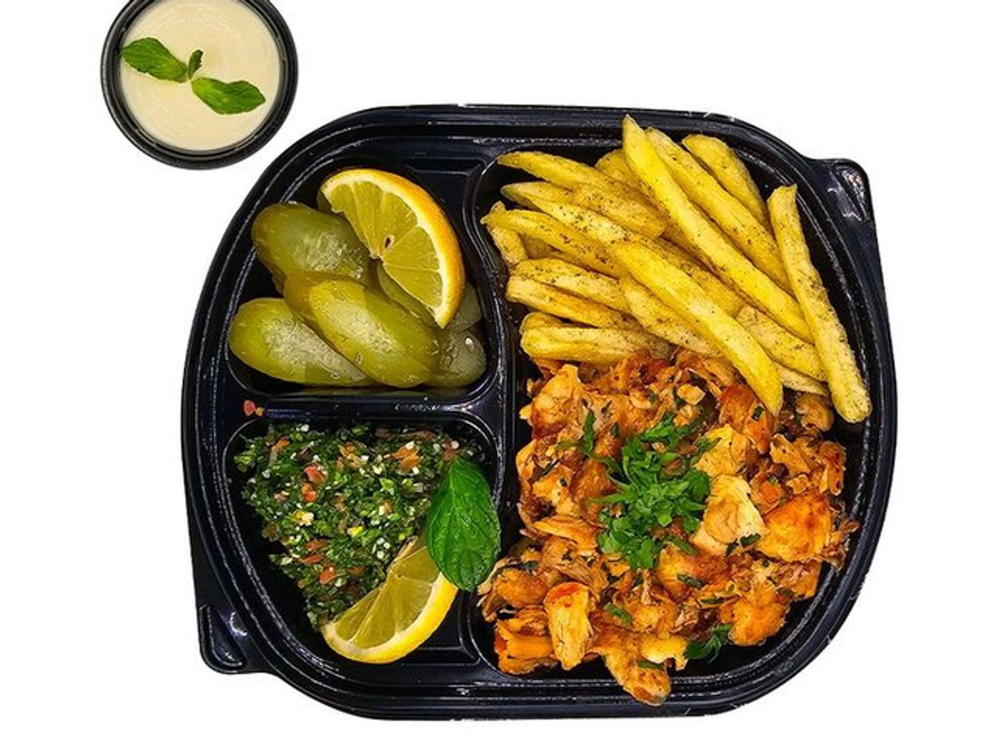 صحن دجاج بخلطة