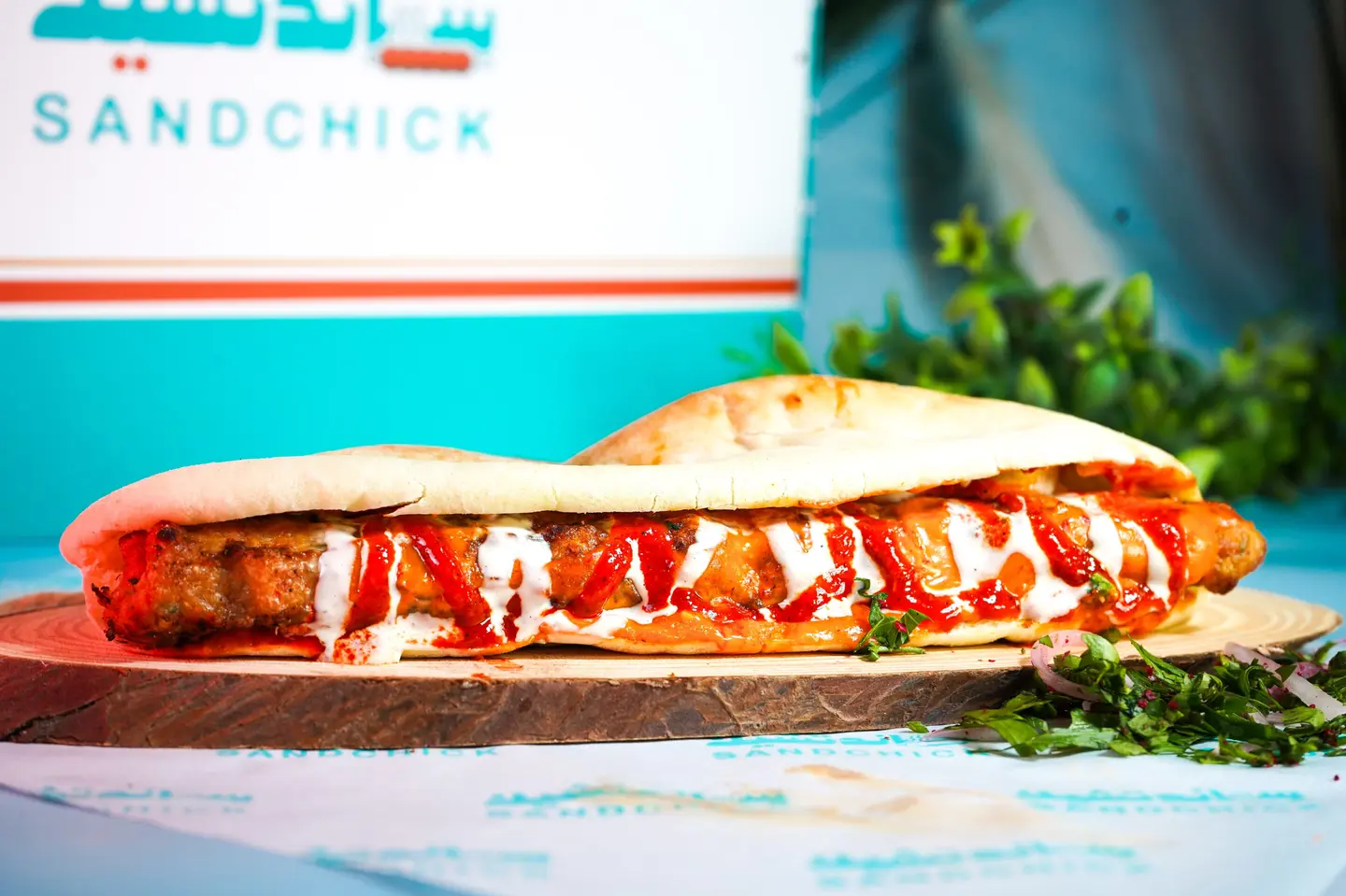 صامولية كباب دجاج