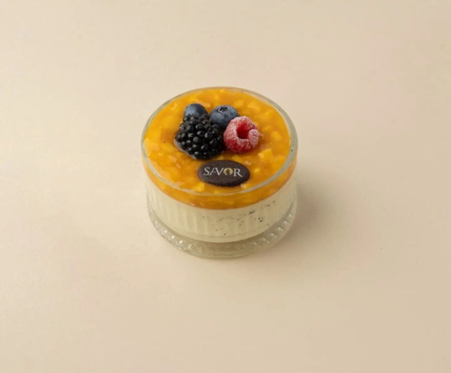 Mango Creme Brulle Cup