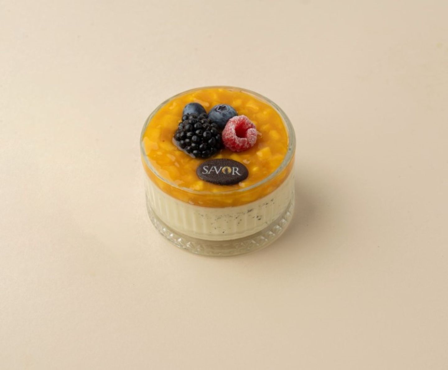 Mango Creme Brulle Cup