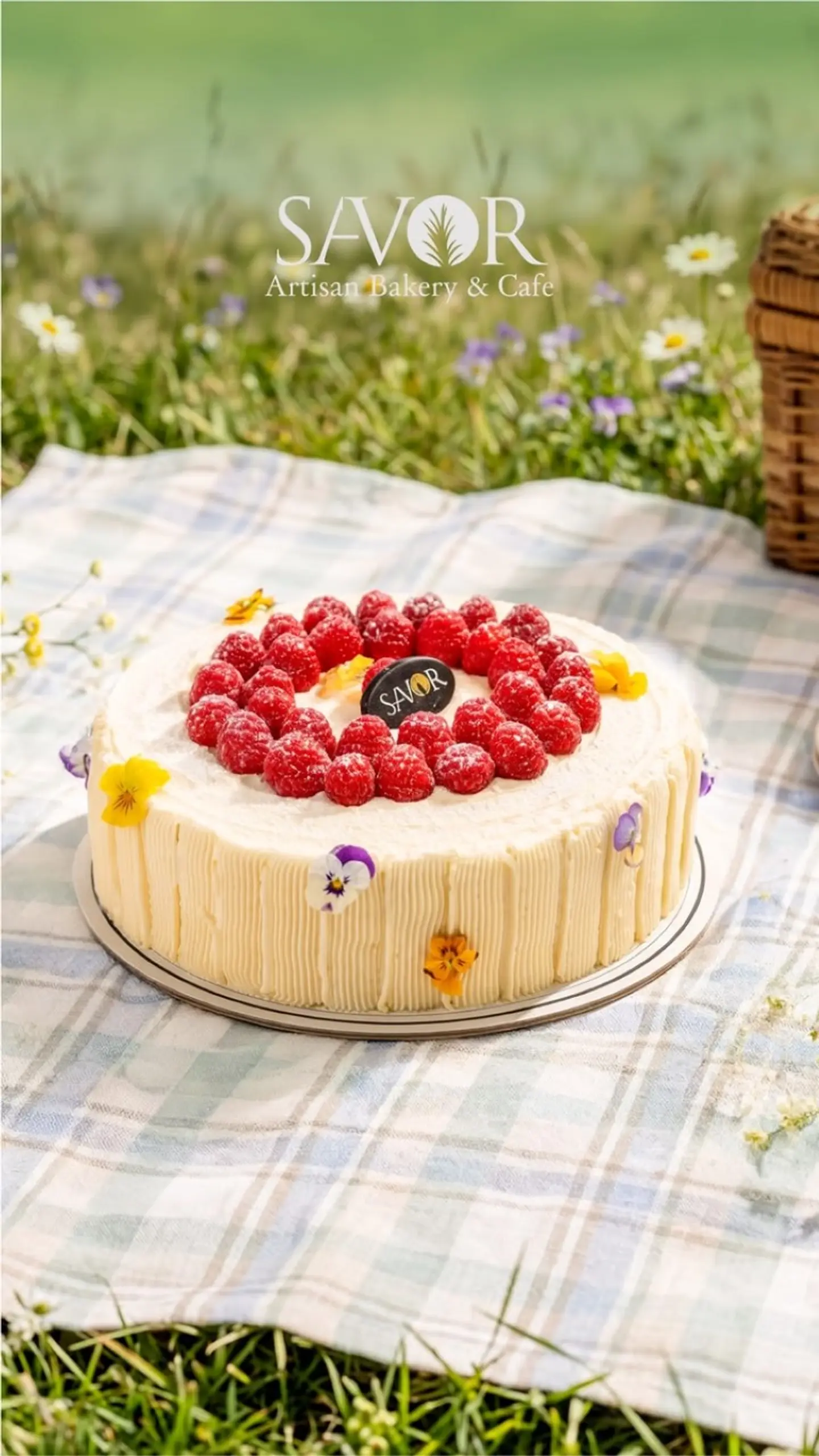 Raspberry Blossom Crown