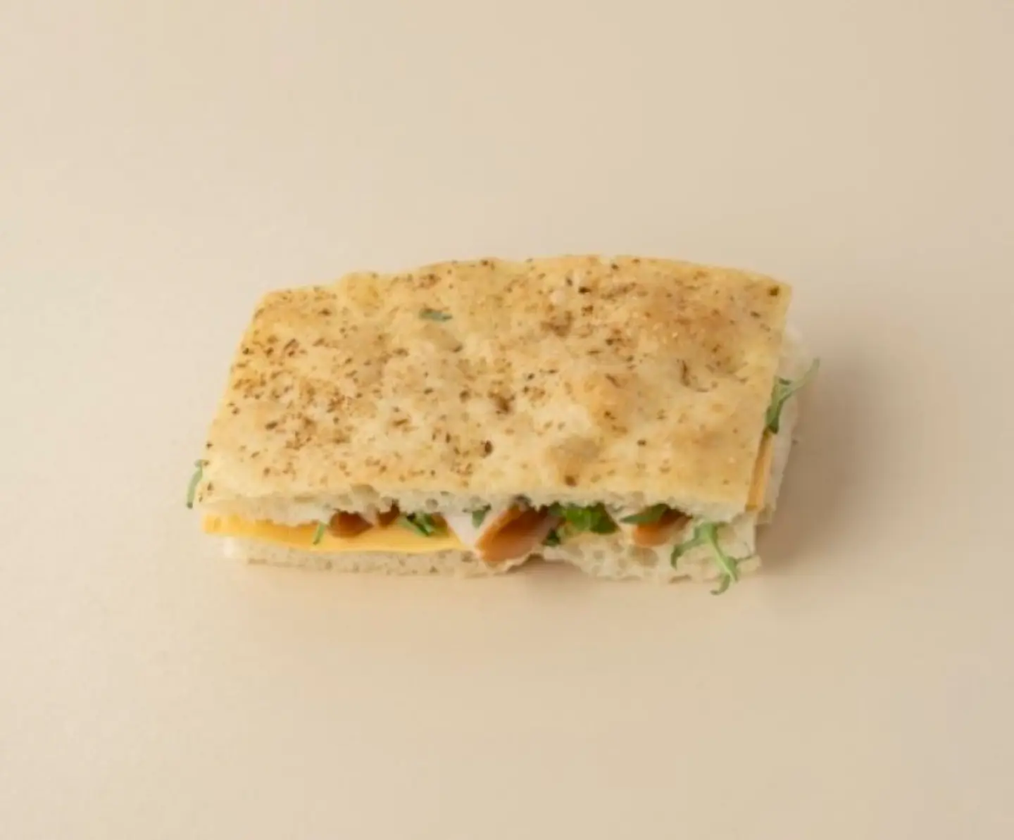 Focaccia Turkey Sandwich