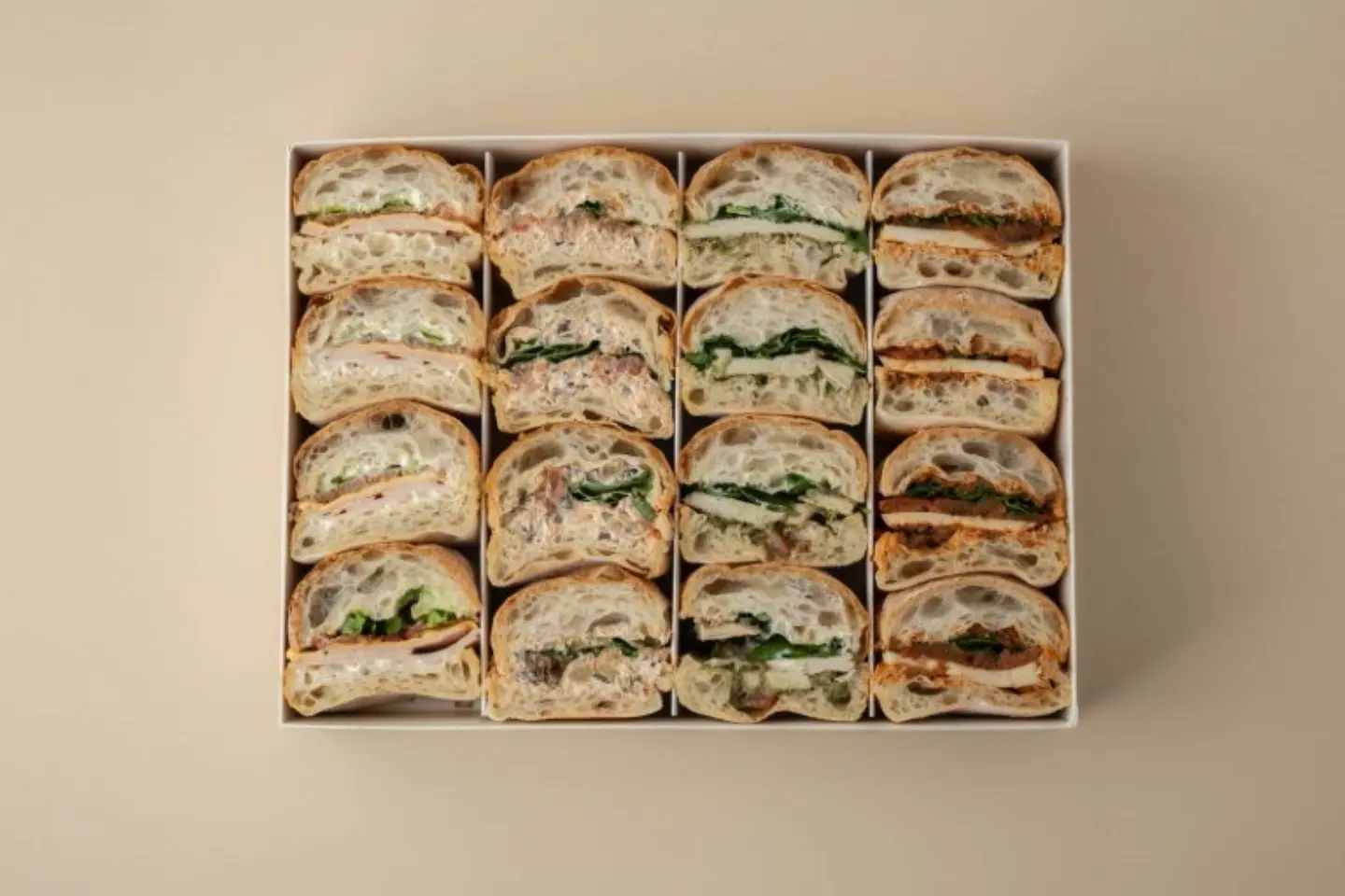 Sour Dough Sandwiches Box
