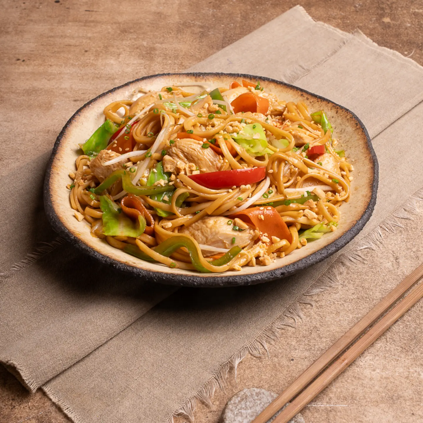 سبايسي تشكن نودلز