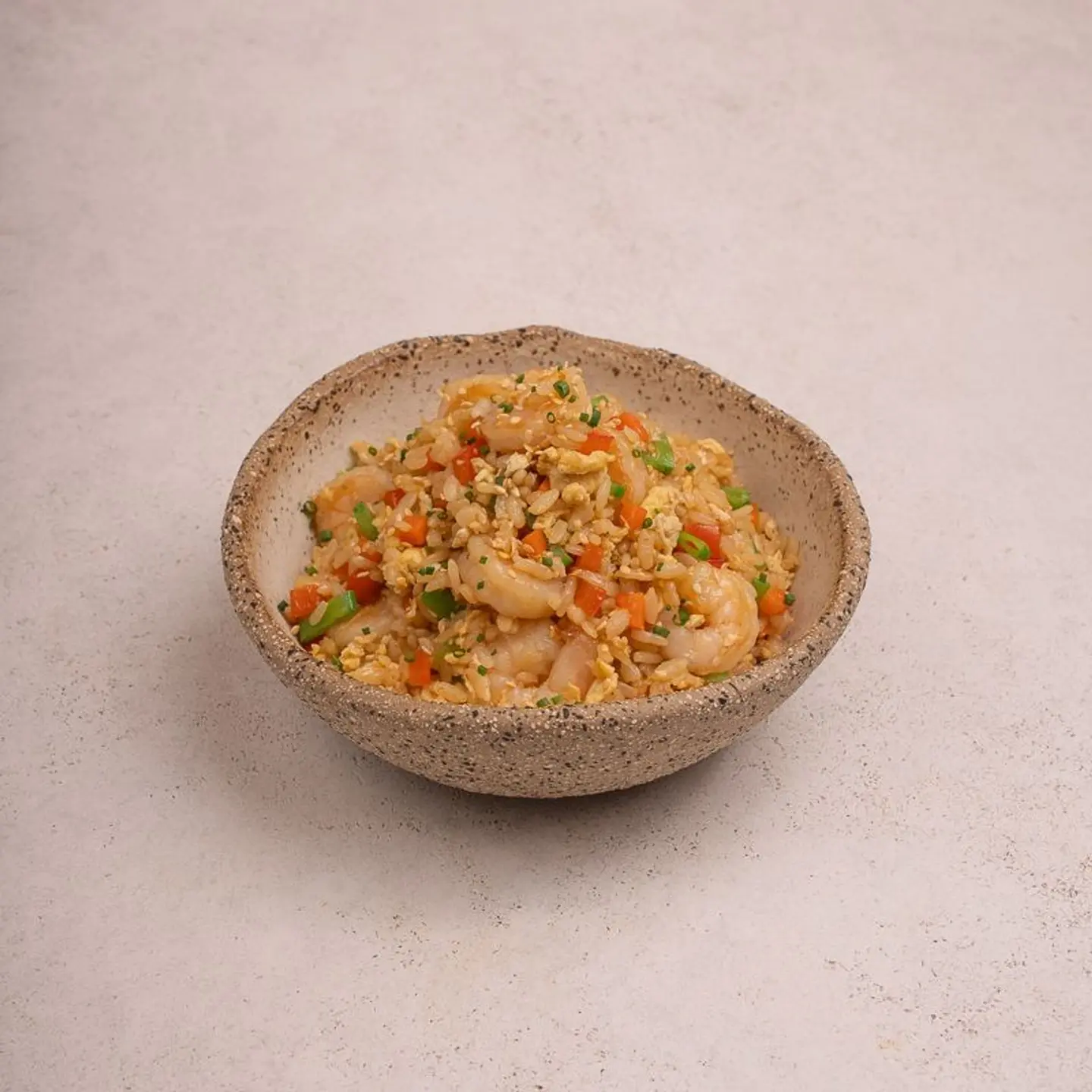 أرز مقلي بالروبيان