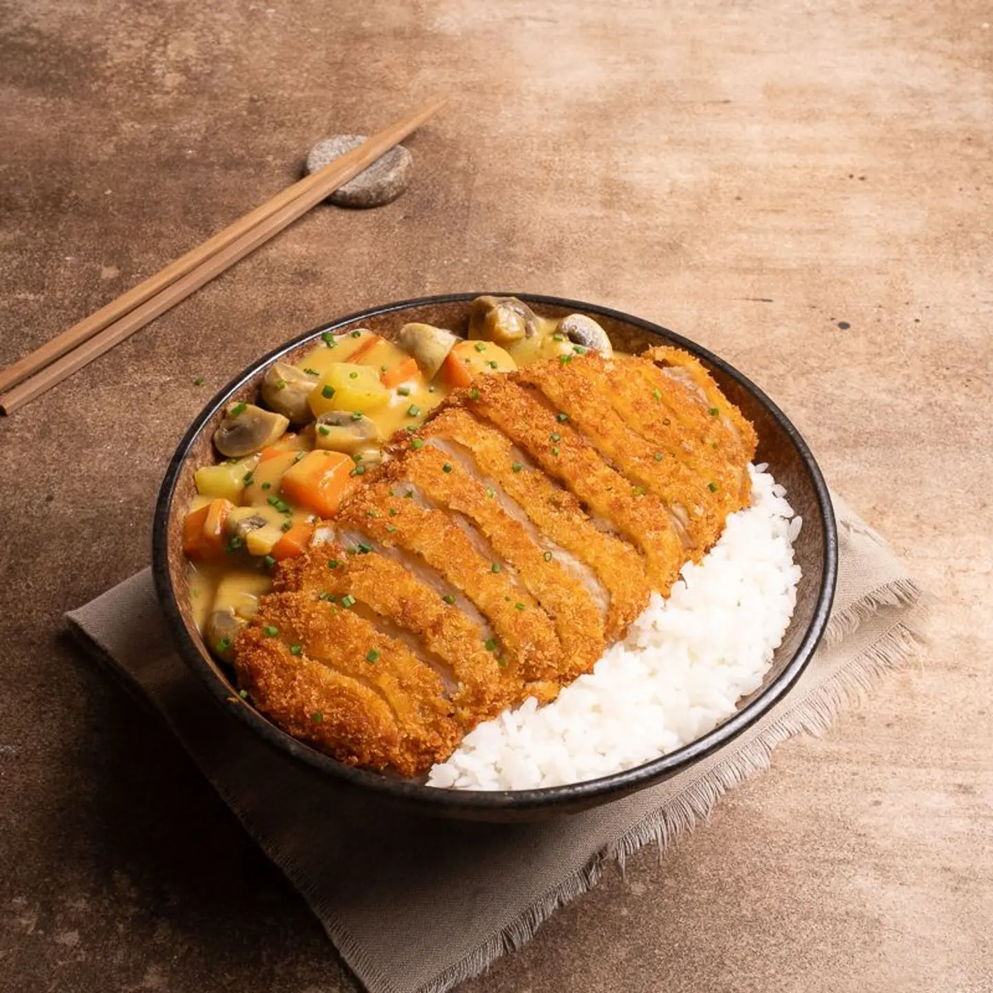 تشكن كاتسو المقلي