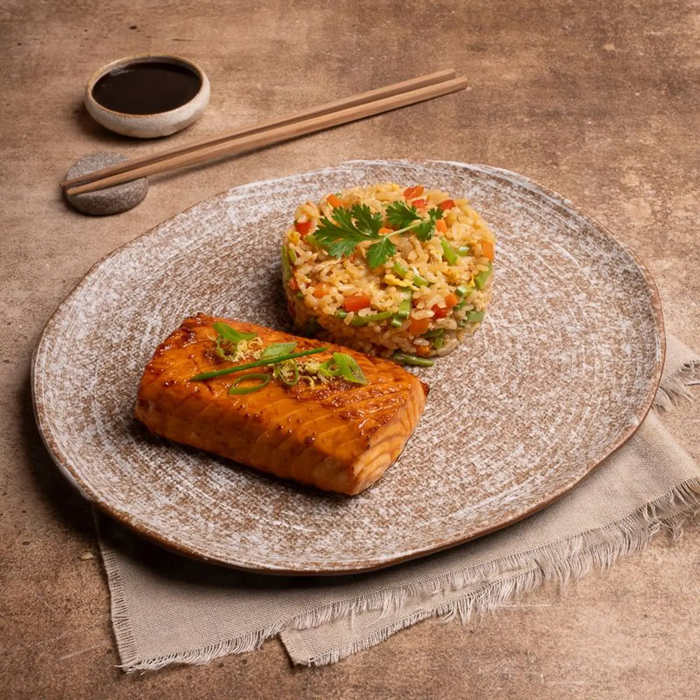 سلمون تيرياكي