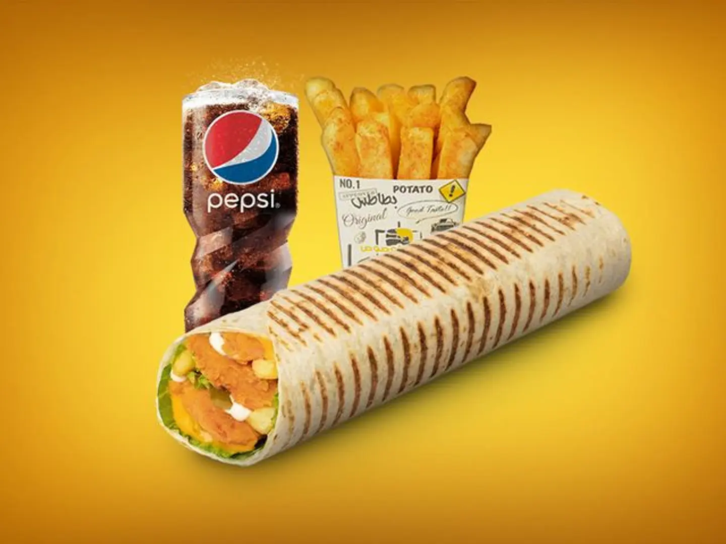 تورتيلا زنجر وجبه