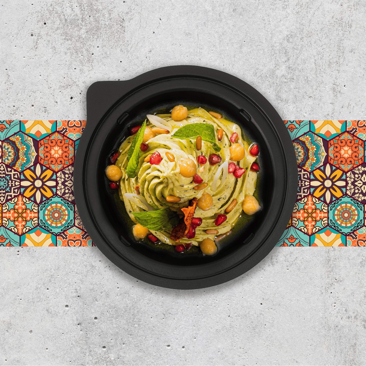 Pesto Hummos