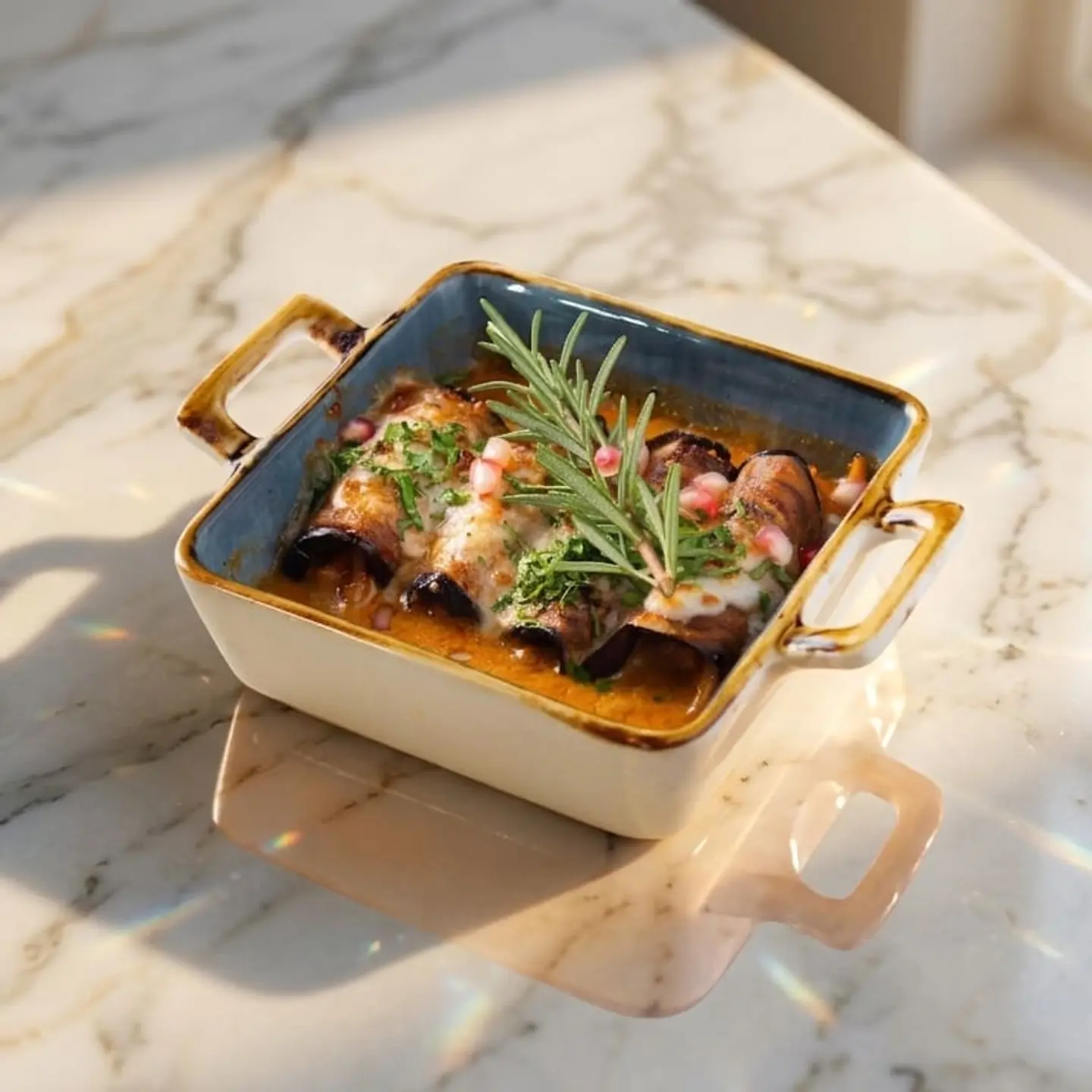 Eggplant Pasta Rolls