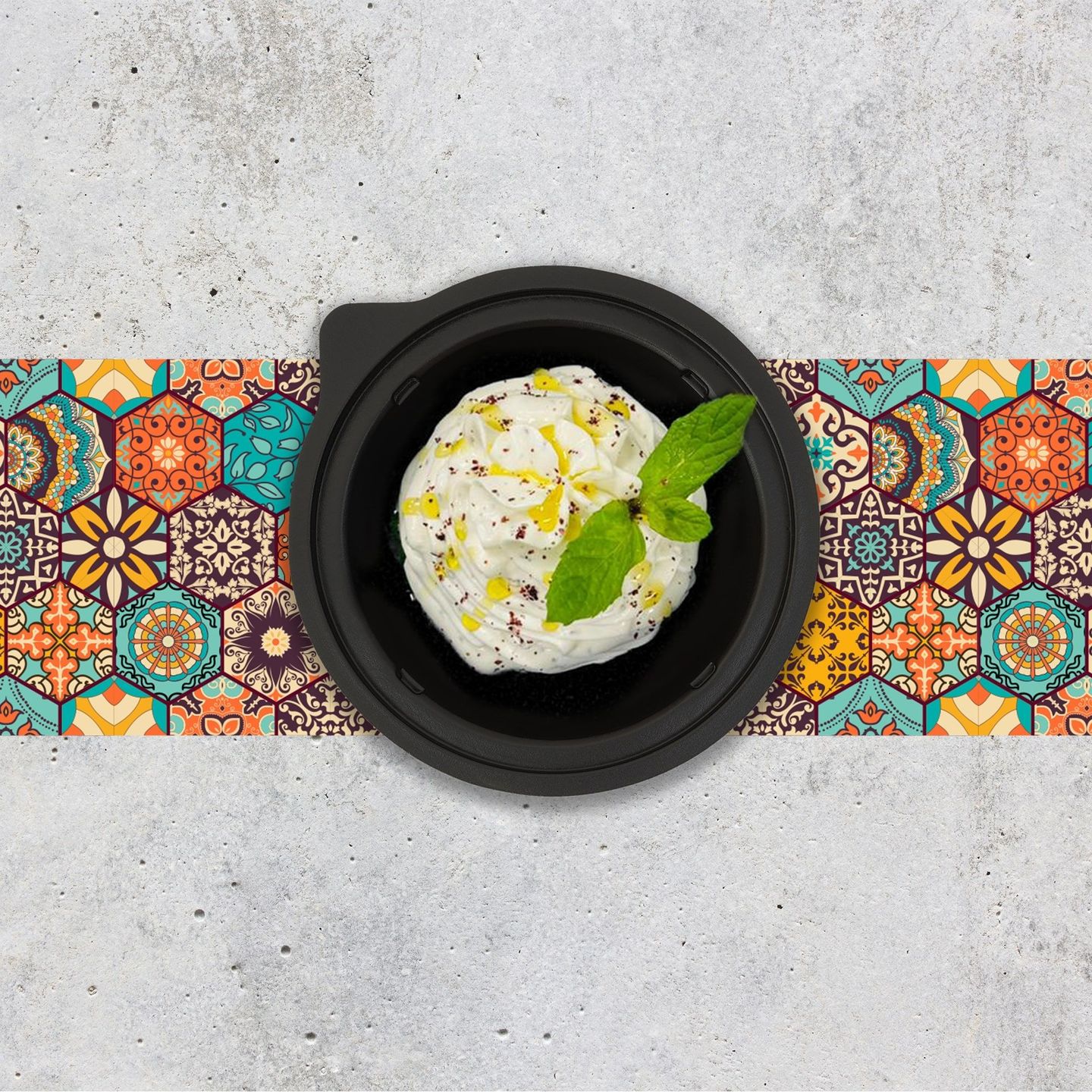 لبنة بالأعشاب