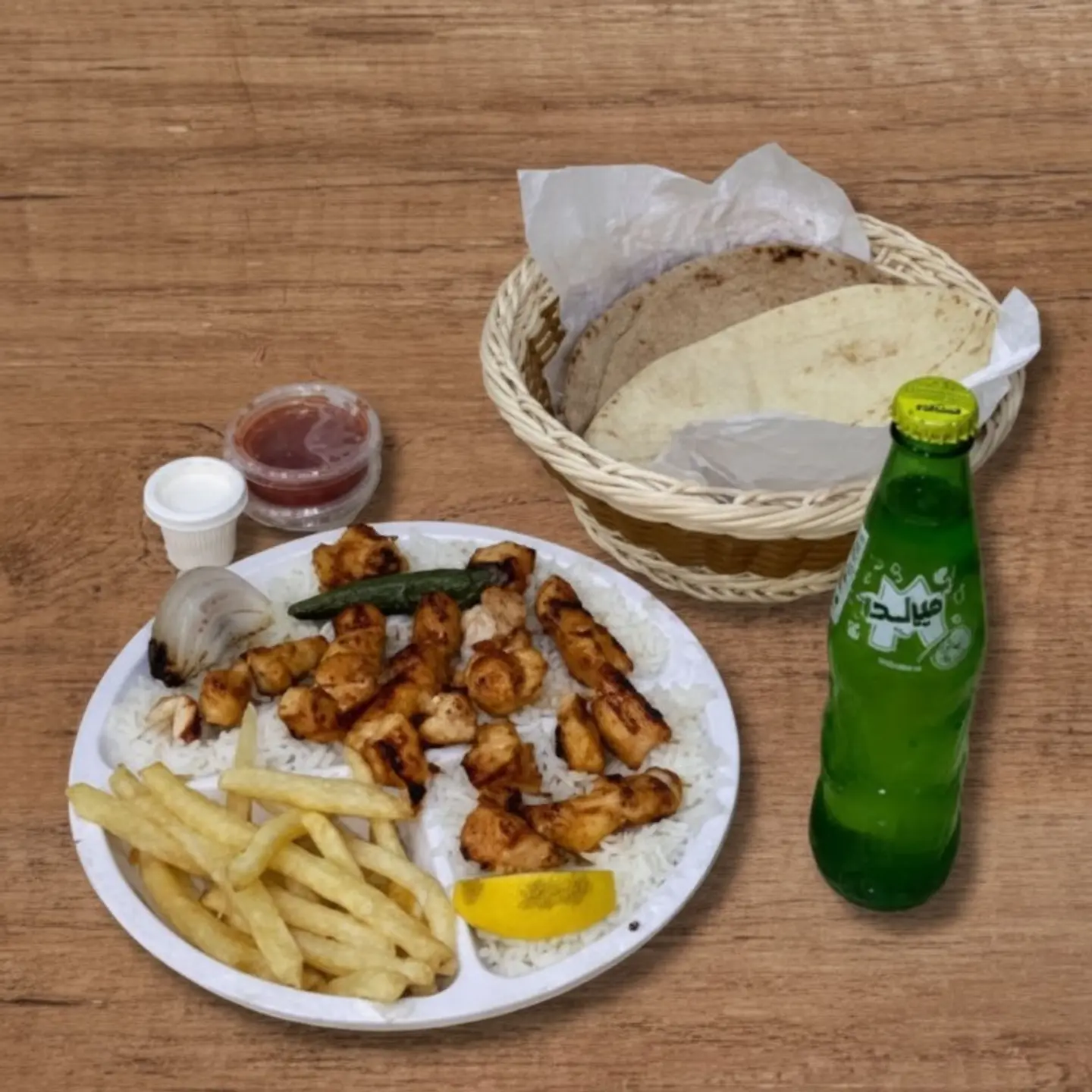 وجبة شيش طاووق