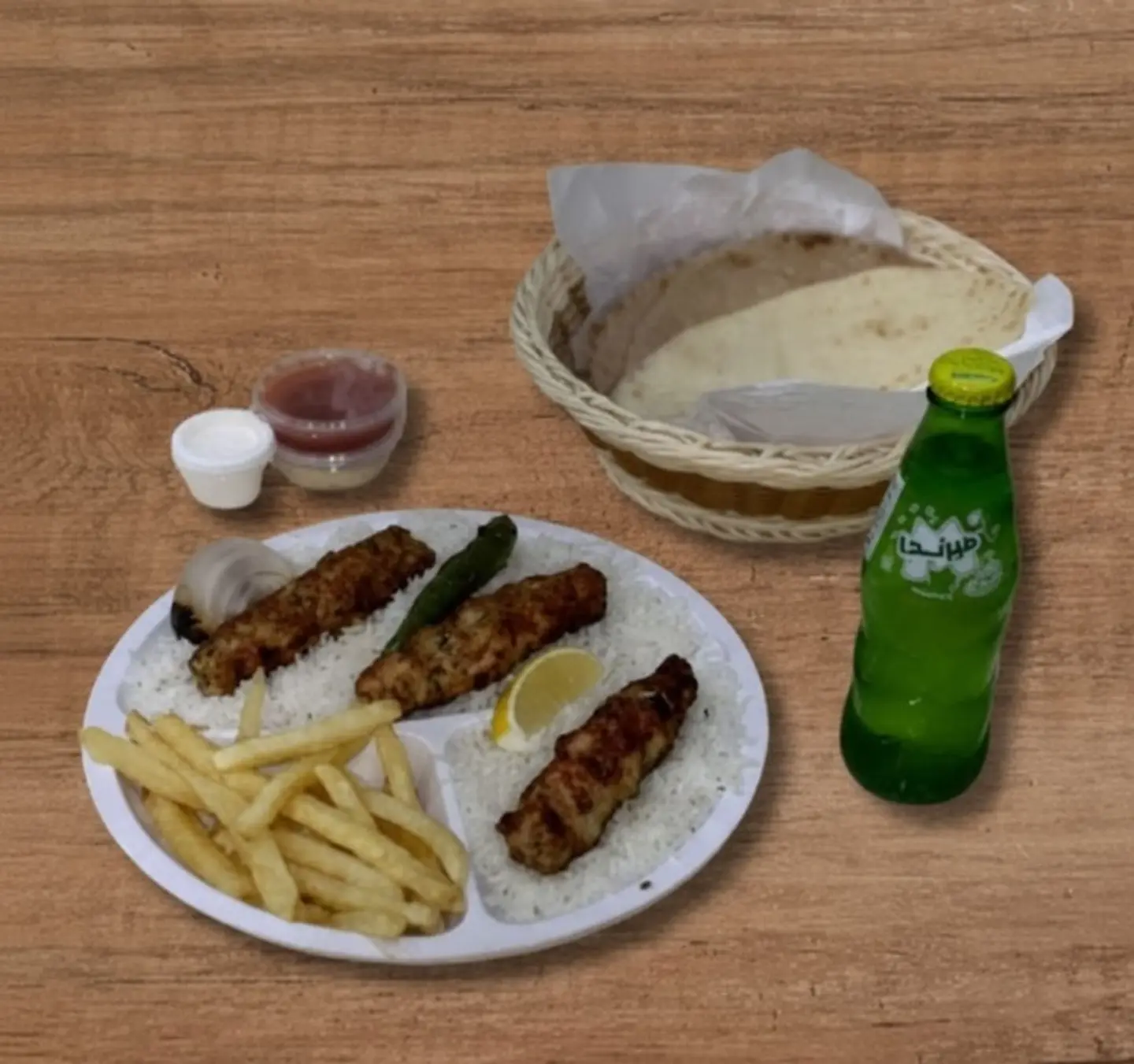 وجبة مبشور دجاج