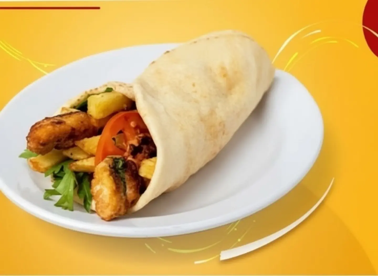 سندويش شيش طاووق