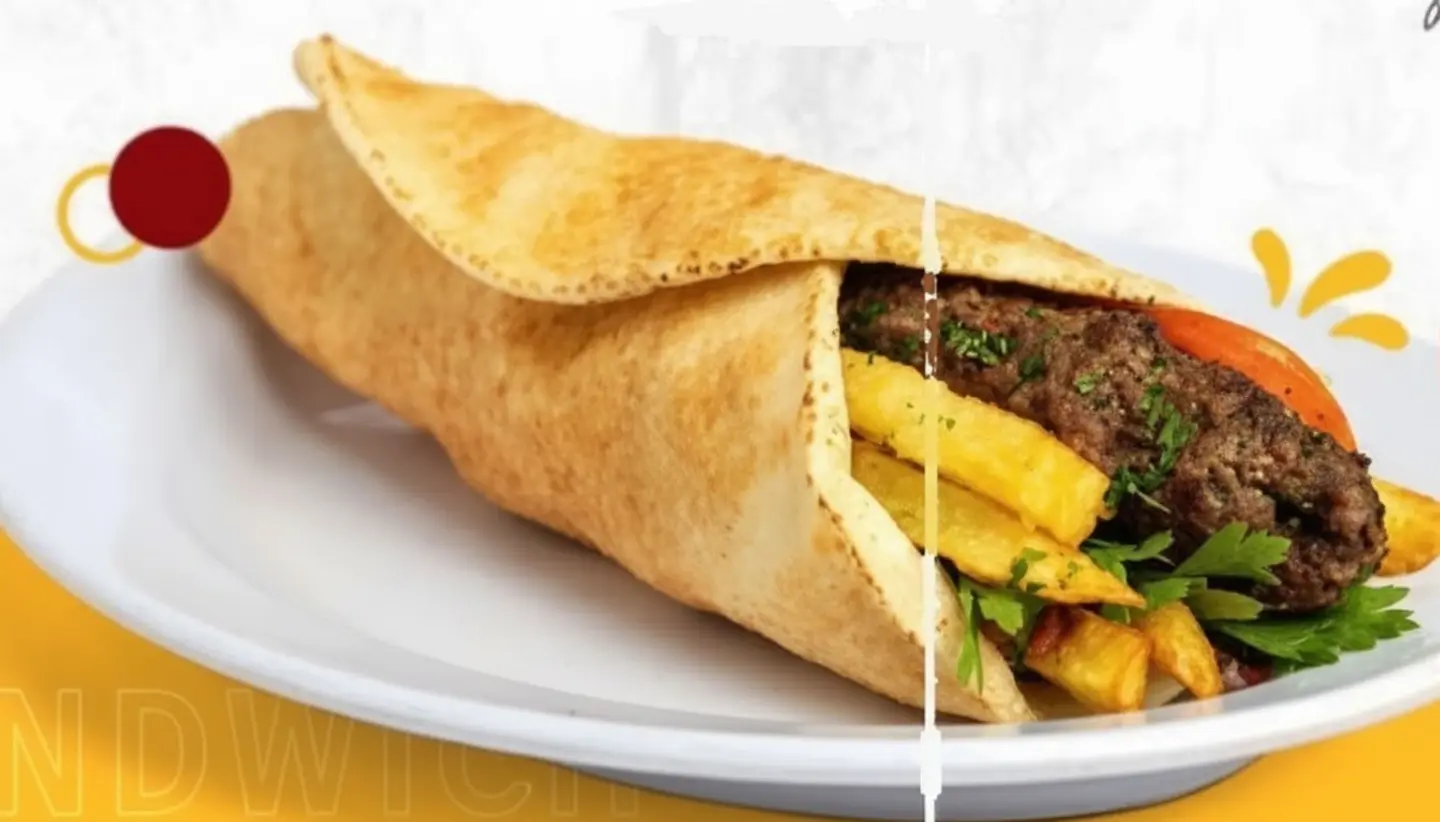 سندويش مبشور لحم