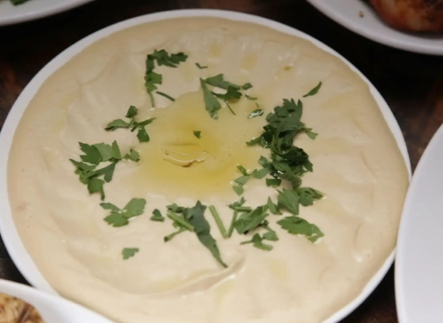 صحن حمص صغير