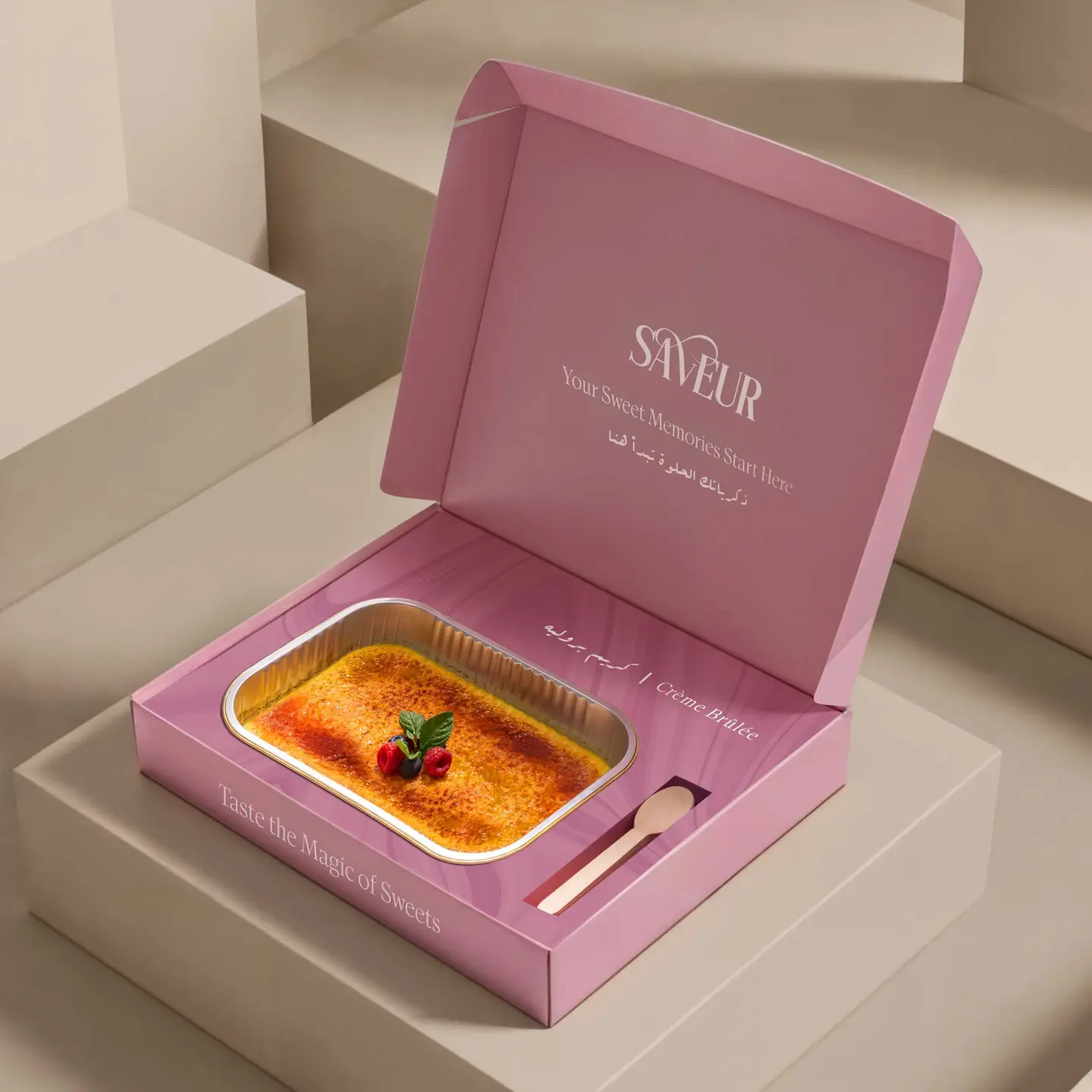 Saveur Crème Brulee   Medium
