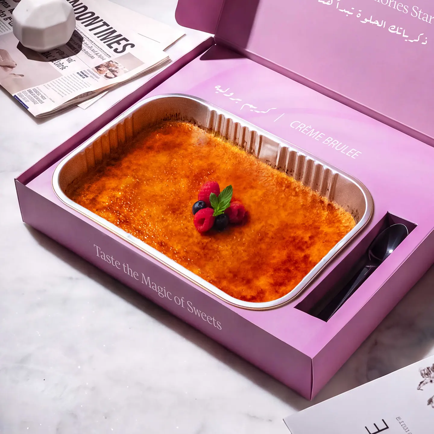 Saveur Creme Brulee Large