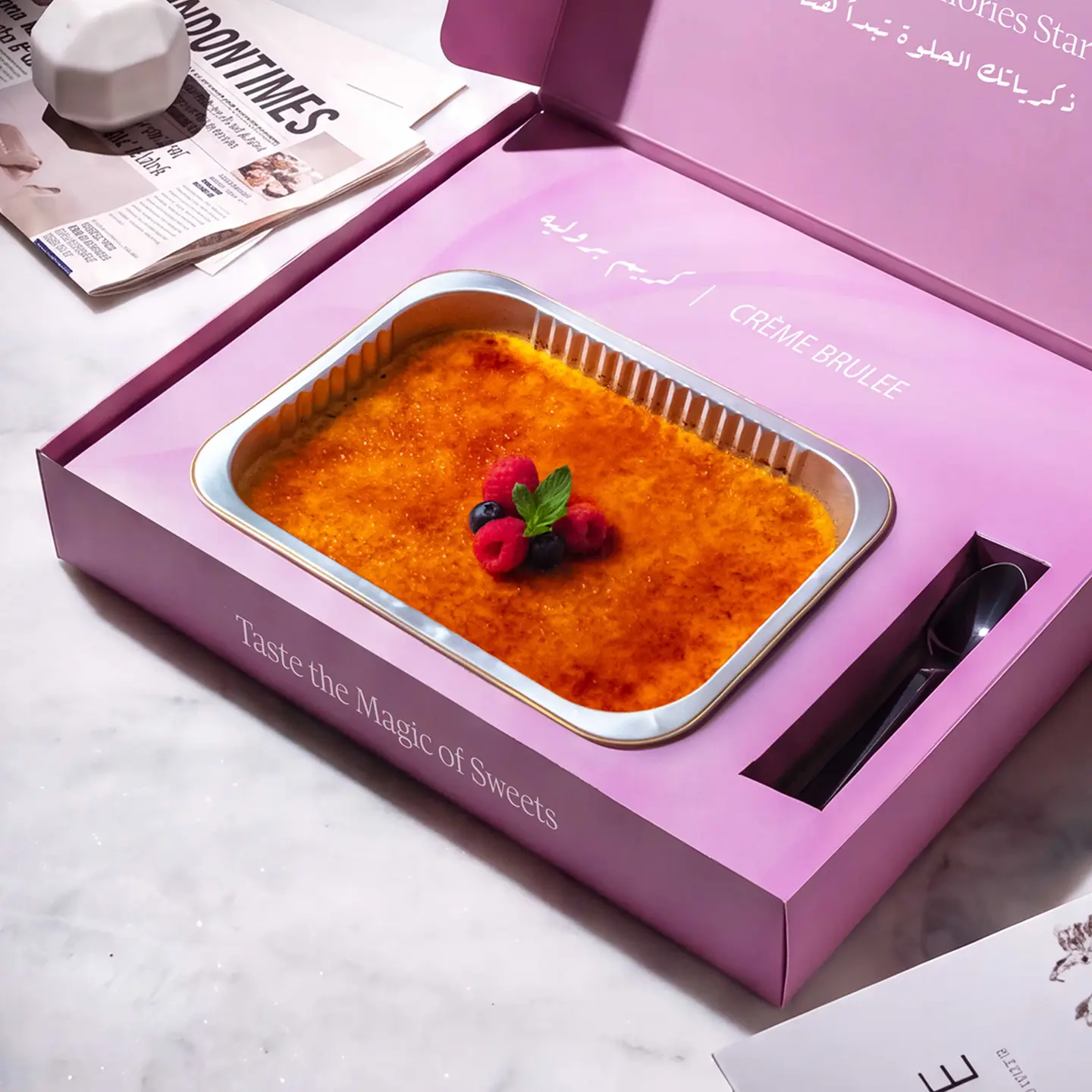 Saveur Crème Brulee Medium