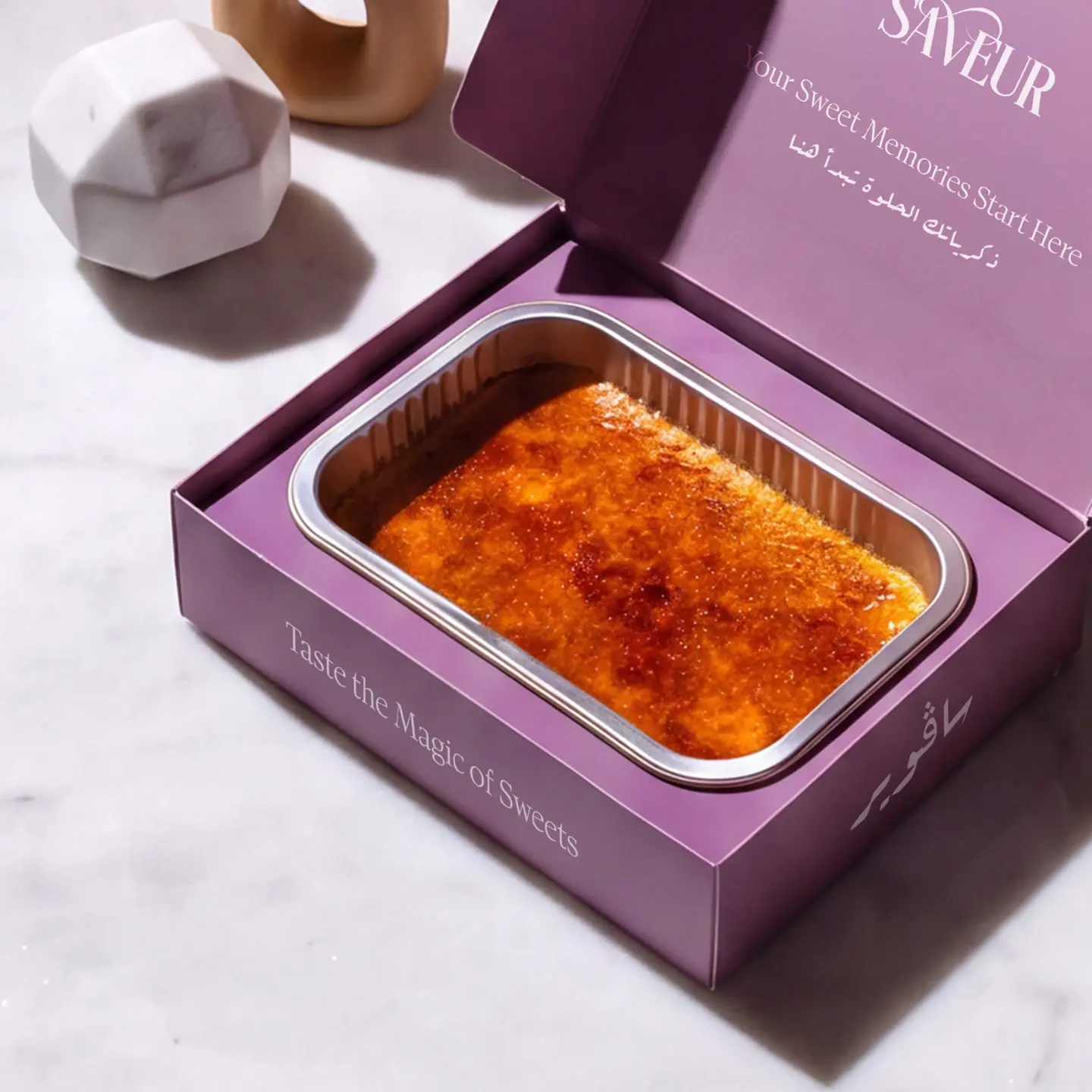 Saveur Crème Brulee Small