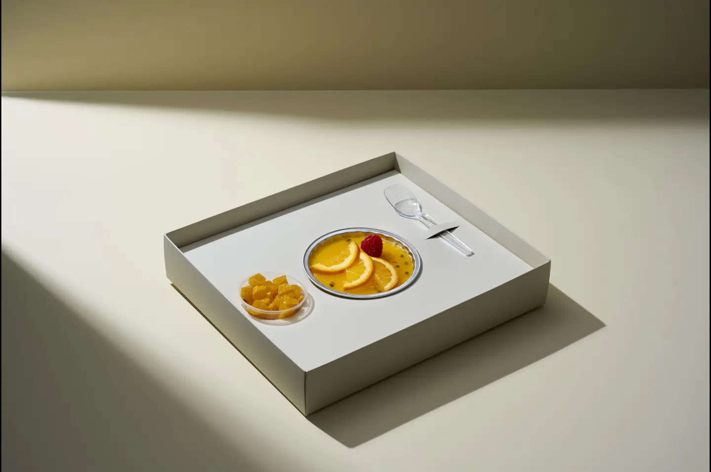 تشيز كيك بالباشن فروت سولو