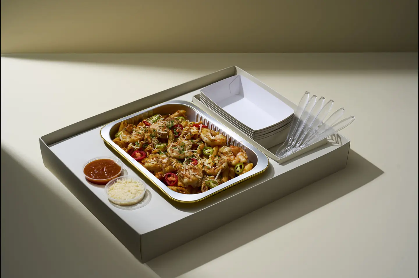 بيني أرابياتا بالروبيان