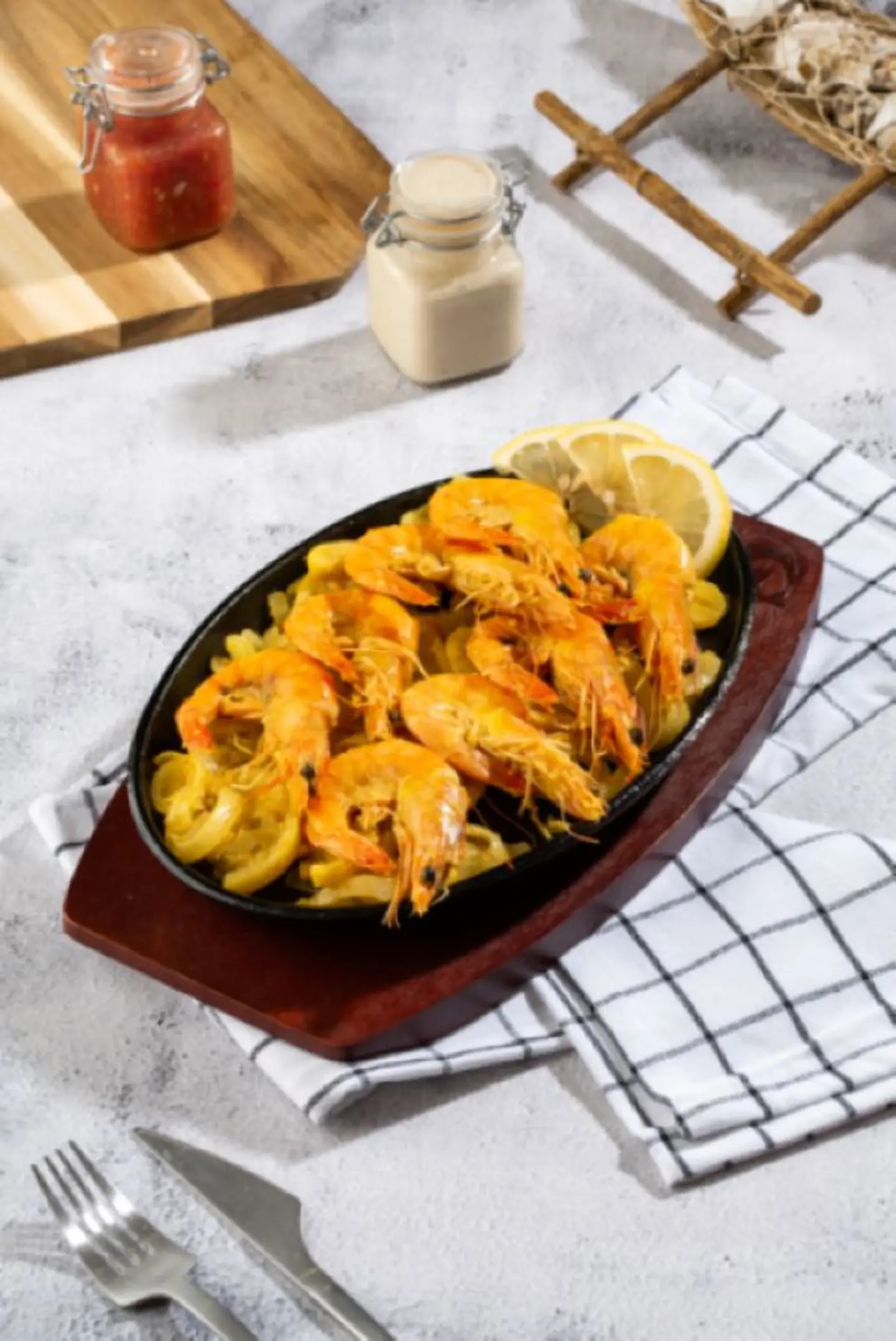 Shrimp Saj
