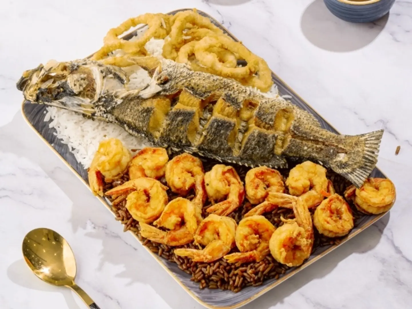 Jeddah Mix Dish Sea Bass