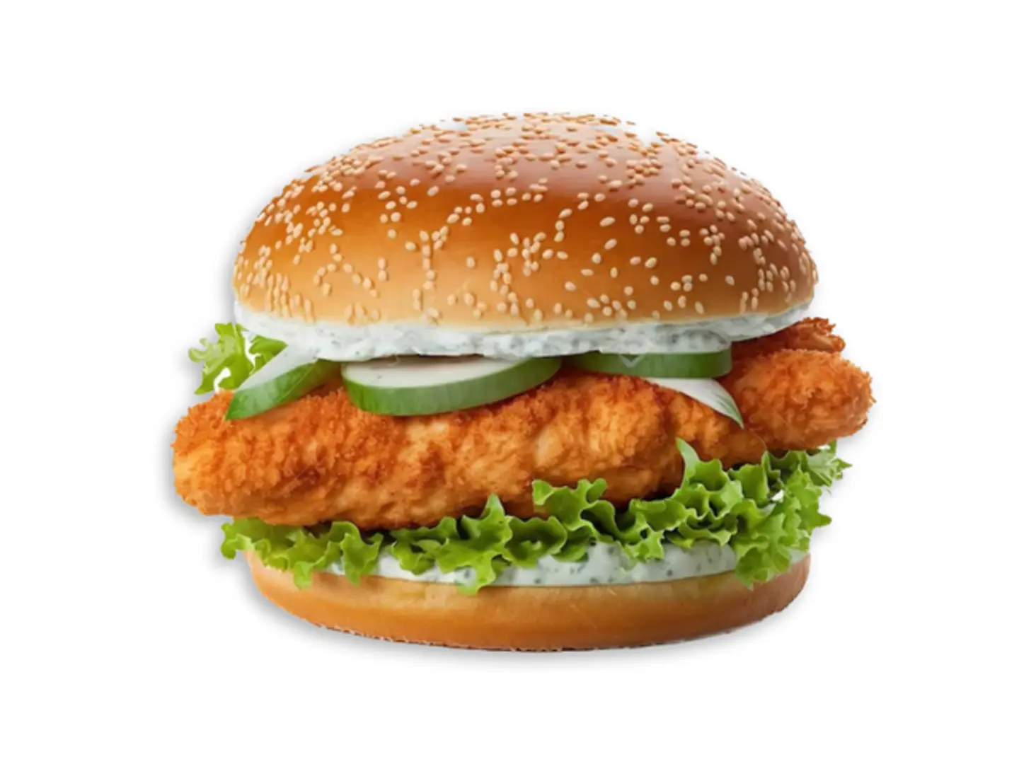 Zinger Round Sandwich