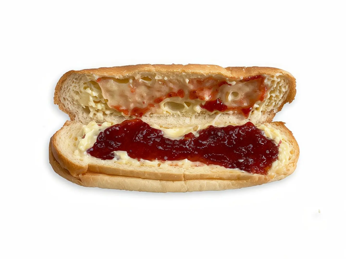 Cheese & Jam Sandwich (Samoli)