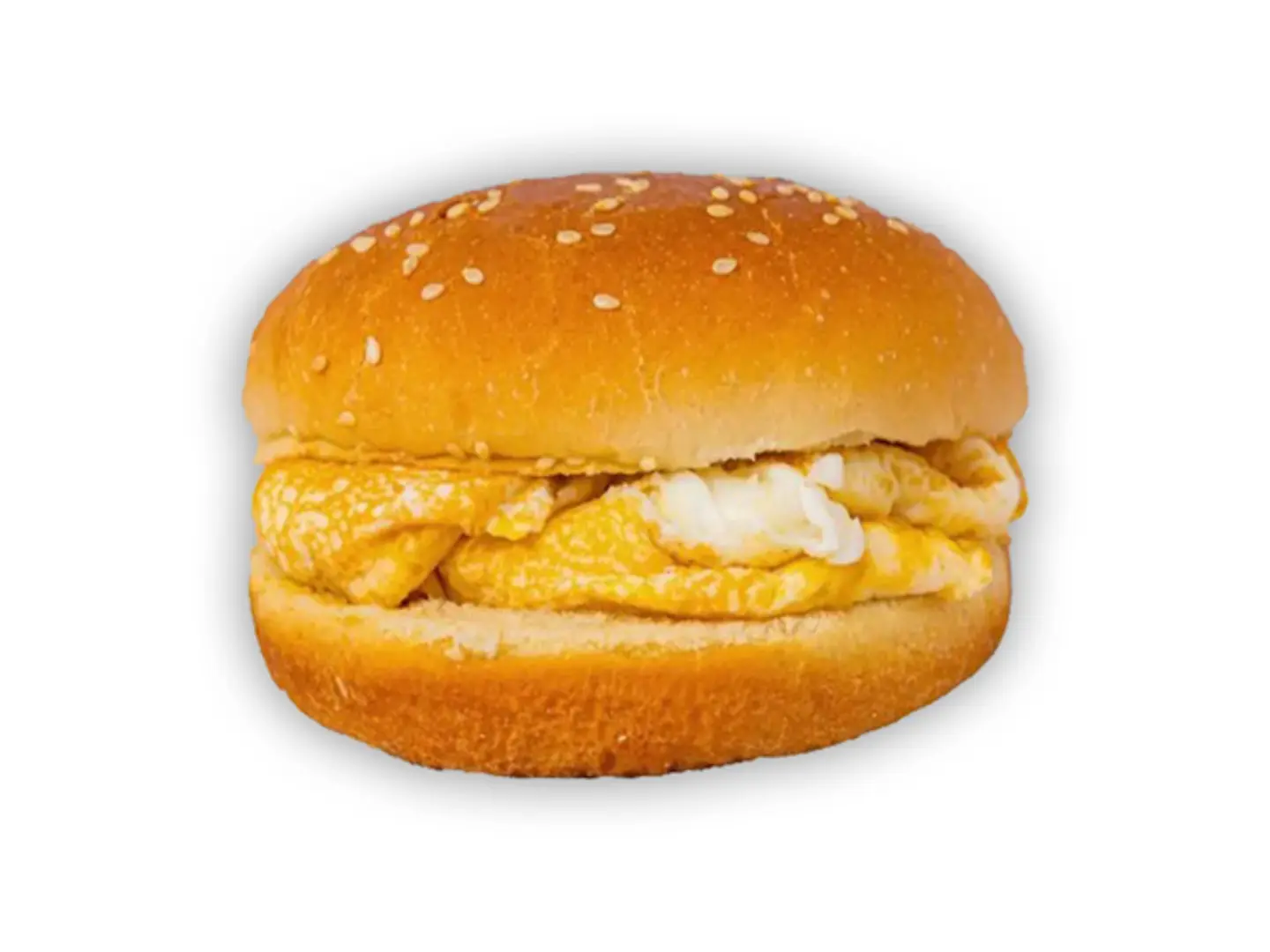 Round Egg And Cheese Sandwich