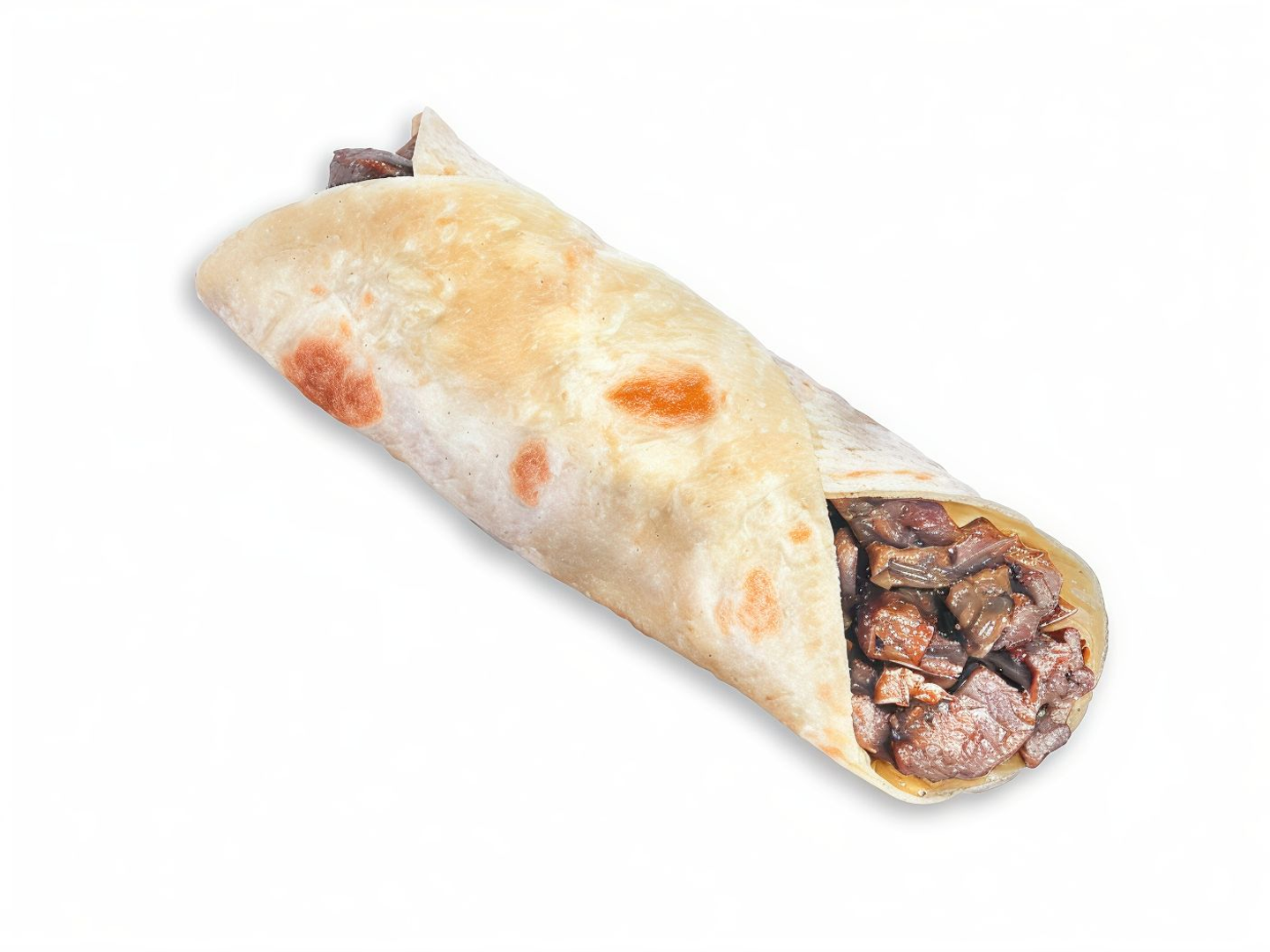 Beef Maqloqal Sandwich (Saj)